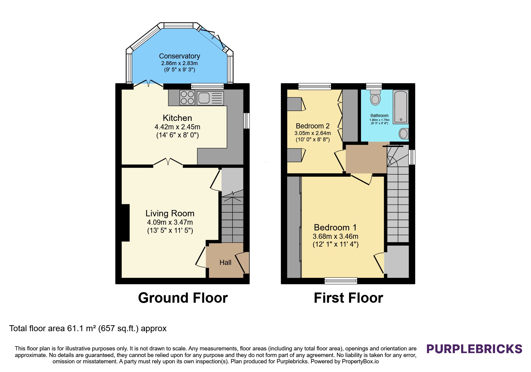 16, Atherton Road, Sheffield floorplan
