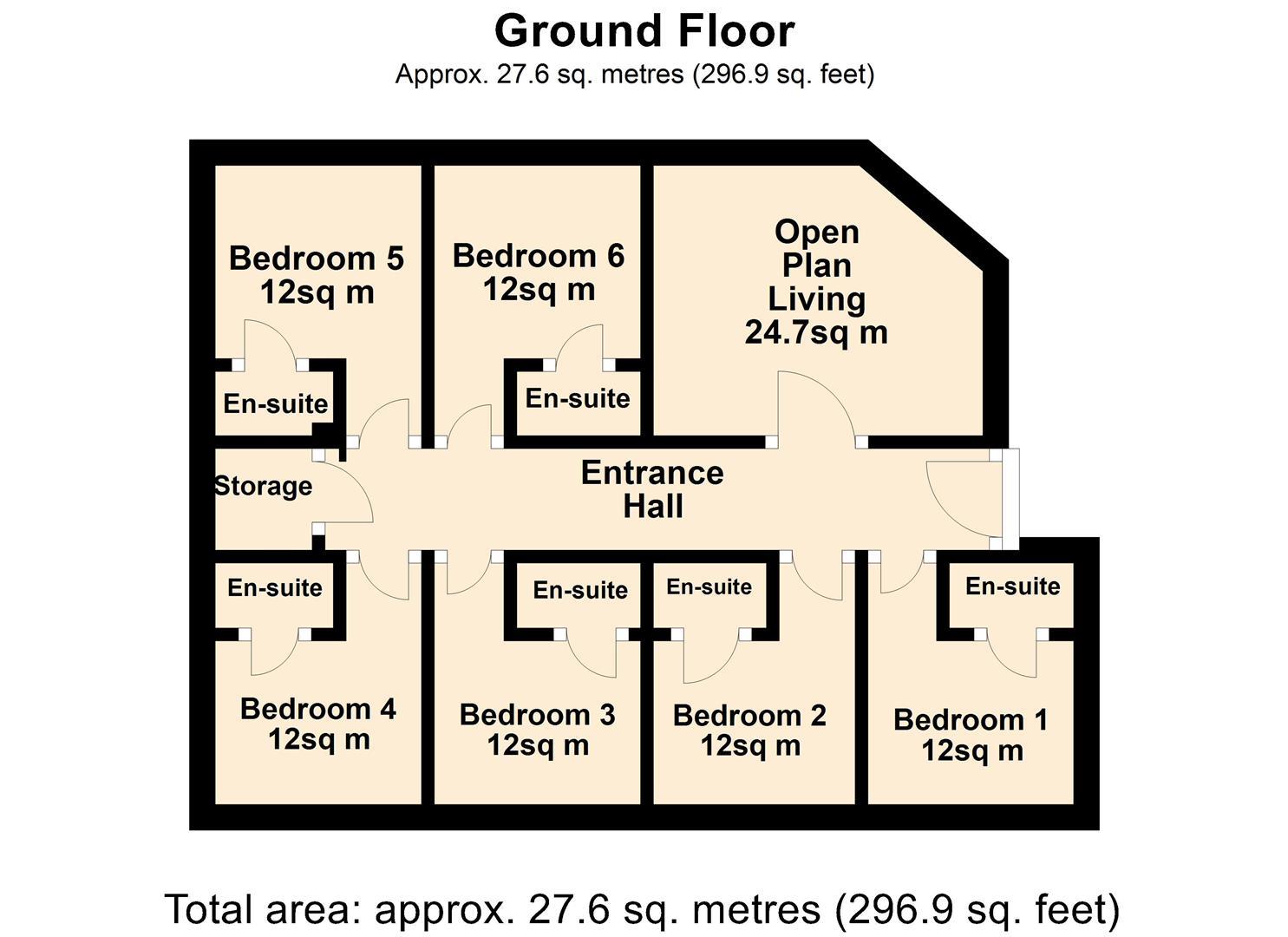 Thornton Hill, Exeter floorplan