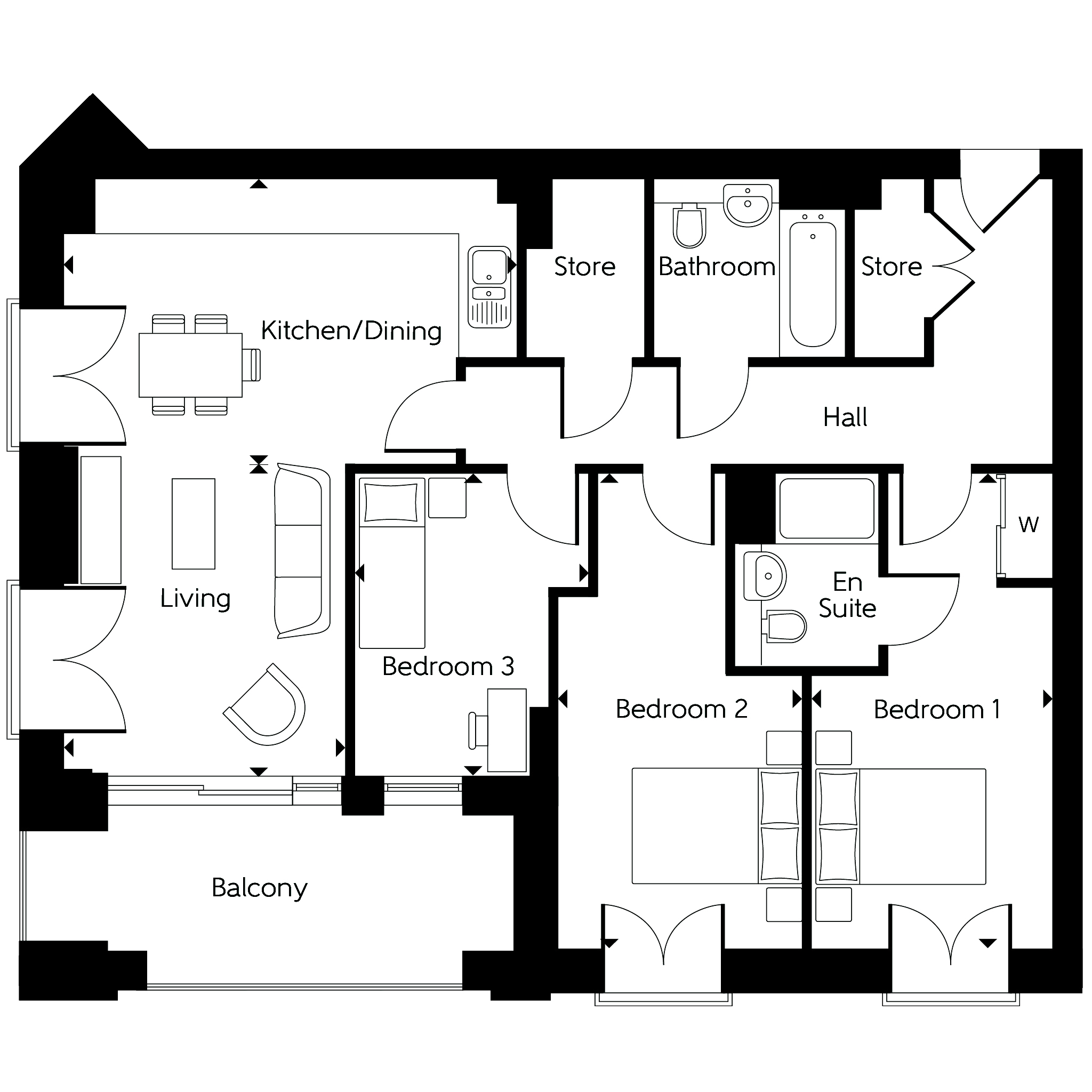 235, Fielders Crescent, Barking floorplan