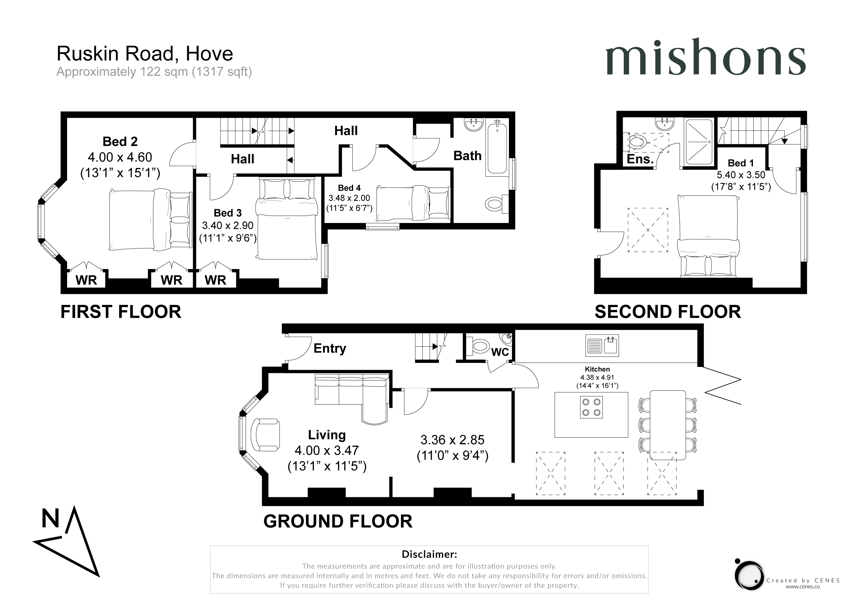 2, Ruskin Road, East Sussex floorplan