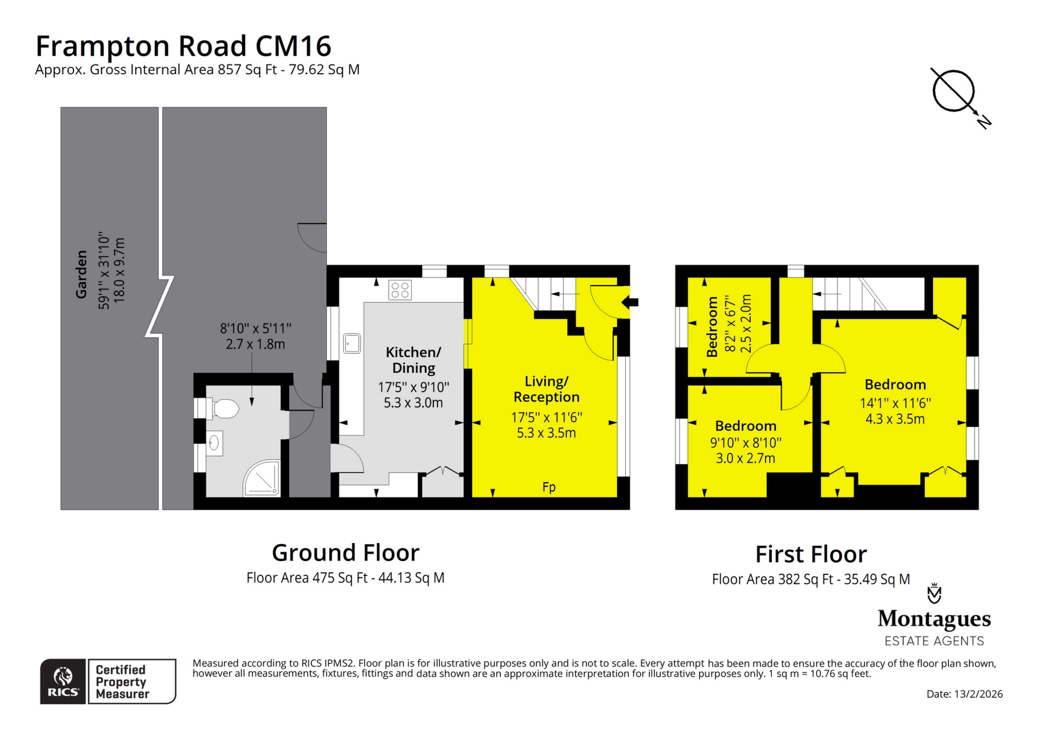 10, Frampton Road, Epping floorplan