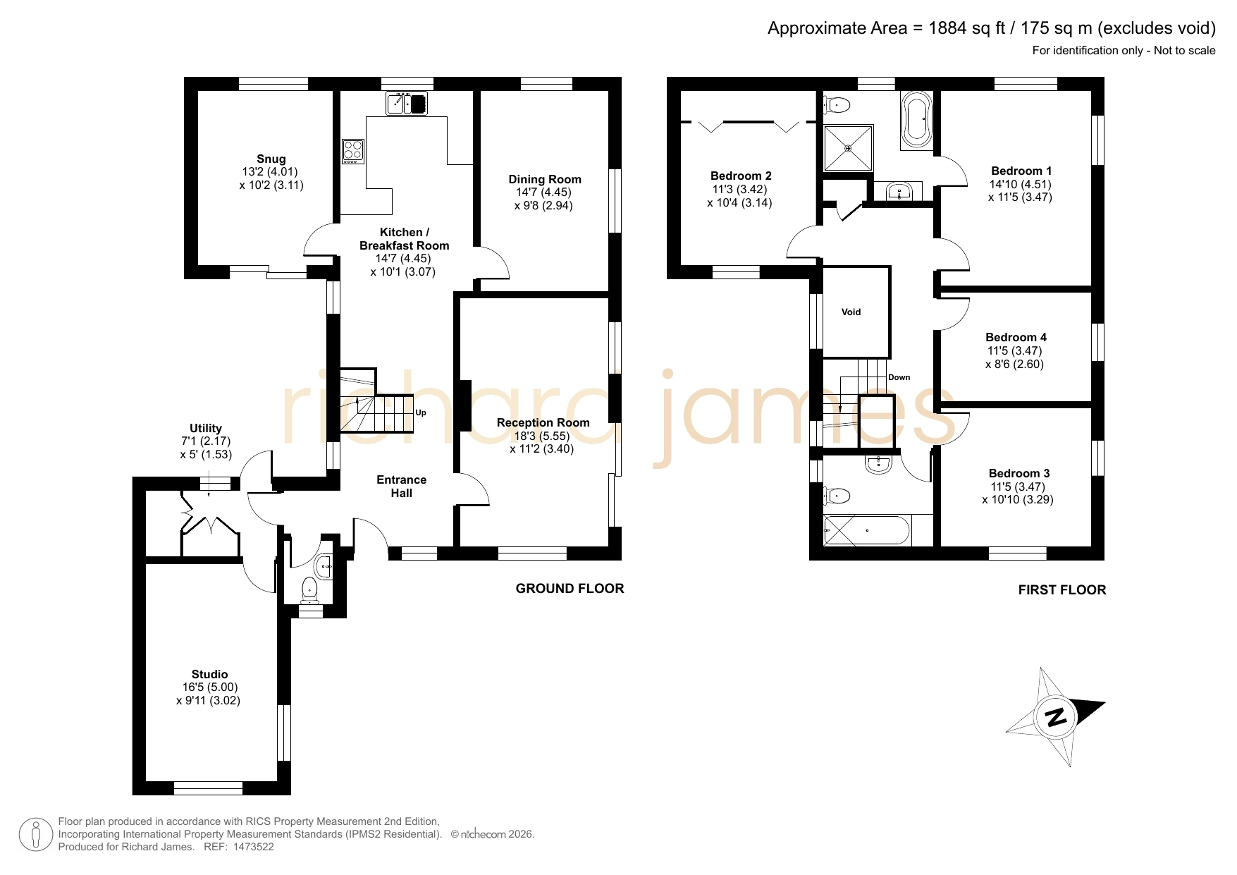 Bourne House, Sunton, Collingbourne Ducis floorplan