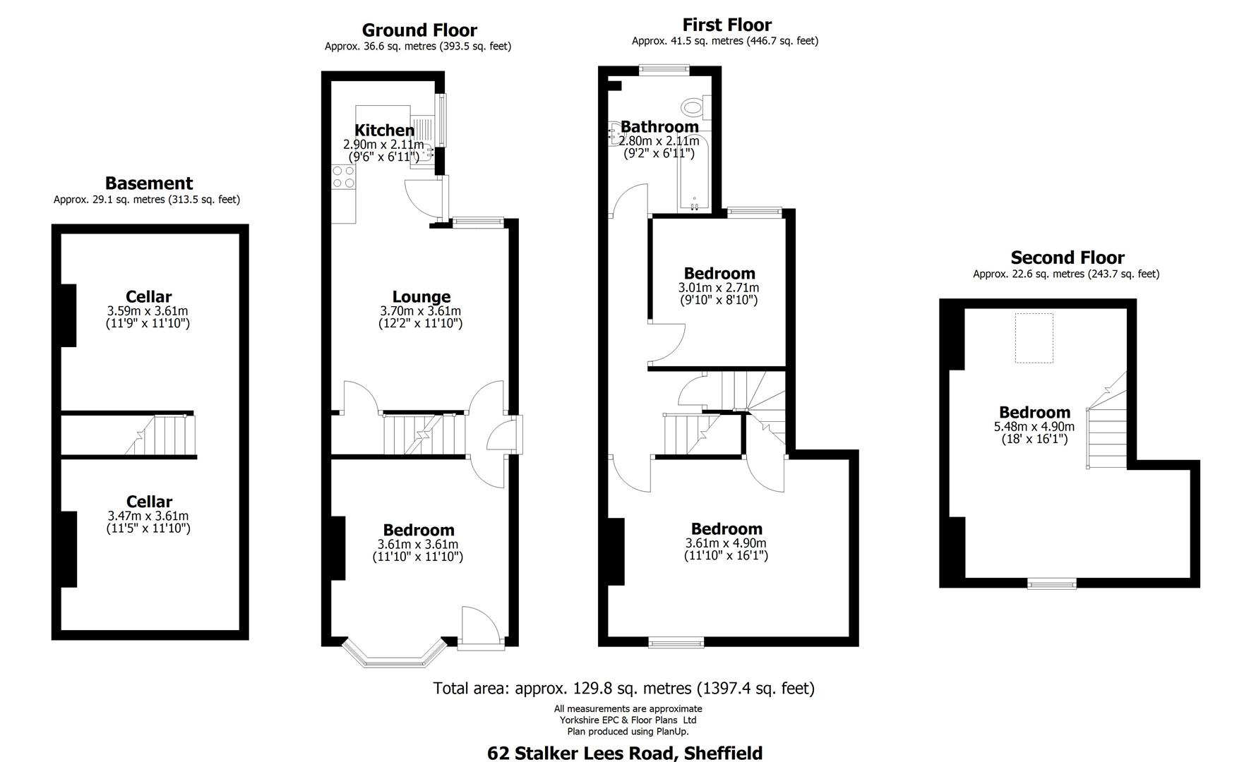 Stalker Lees Road, Sheffield floorplan