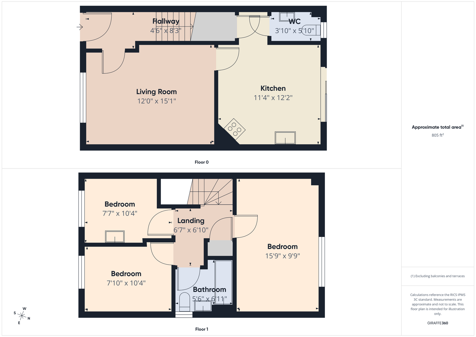 54, Haremoss View, Whitburn floorplan