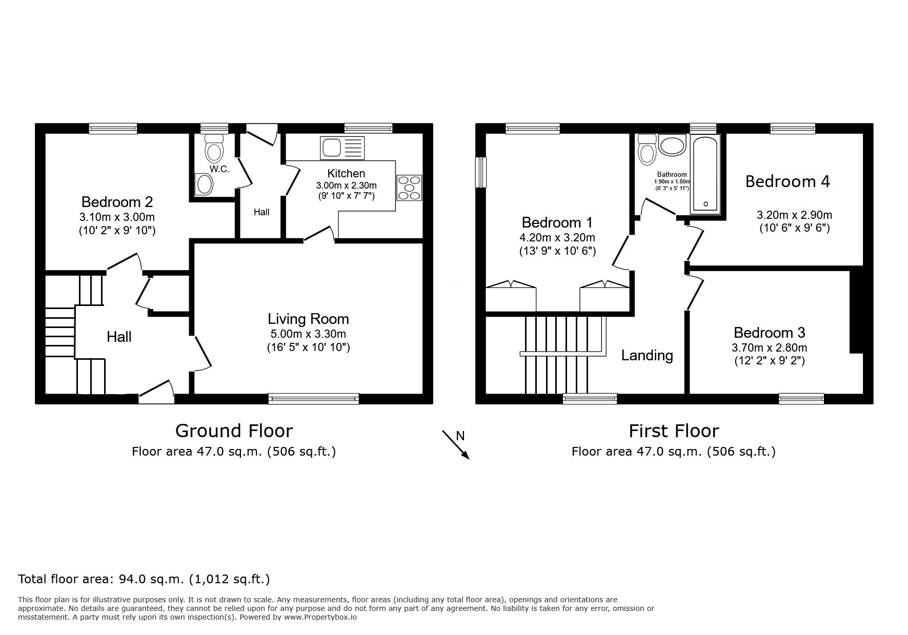 47, Fernieside Gardens, Edinburgh floorplan
