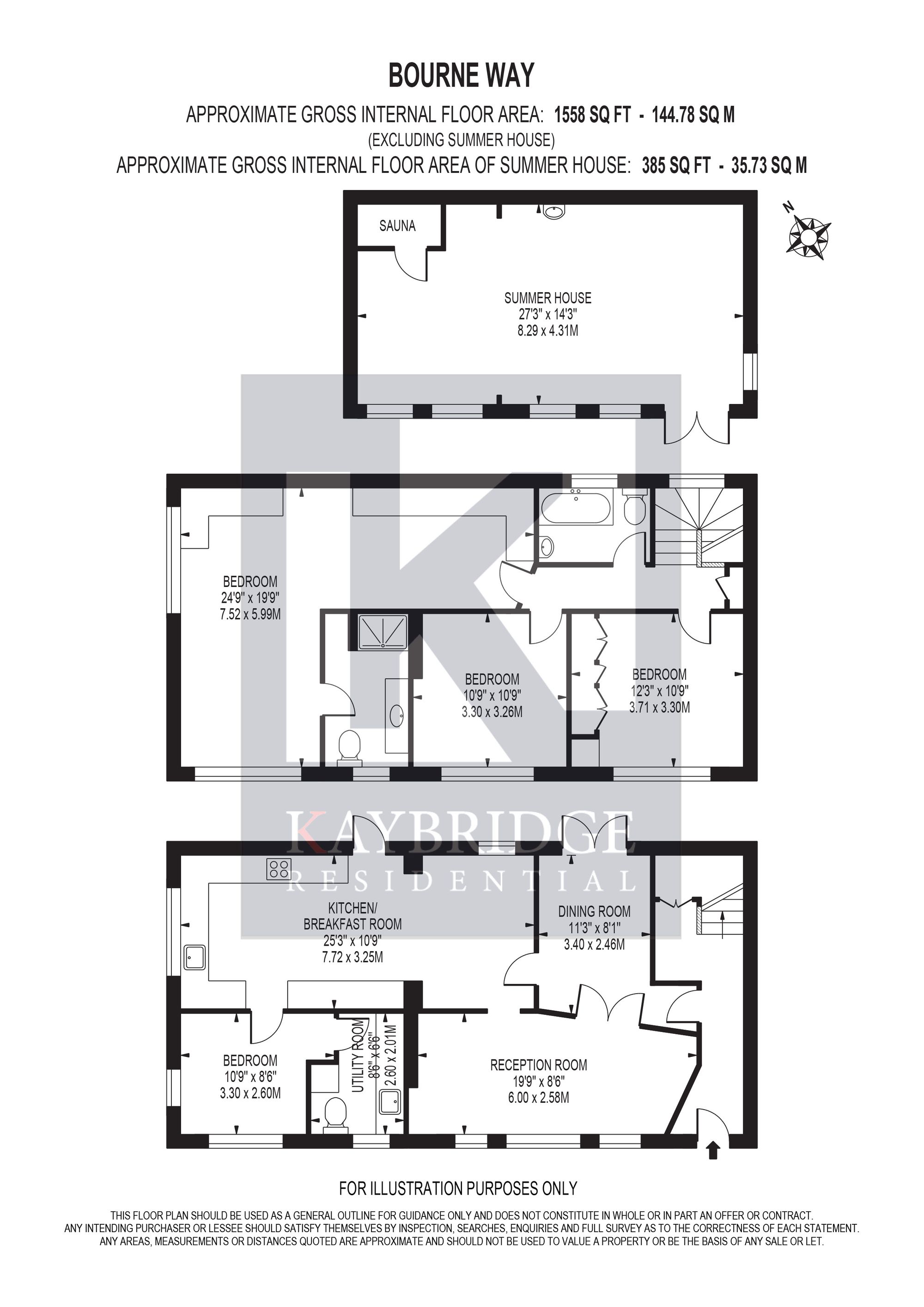 16 Bourne Way, Epsom floorplan