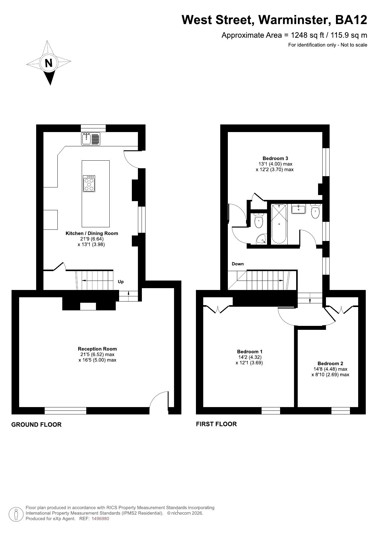 33, West Street, Warminster floorplan