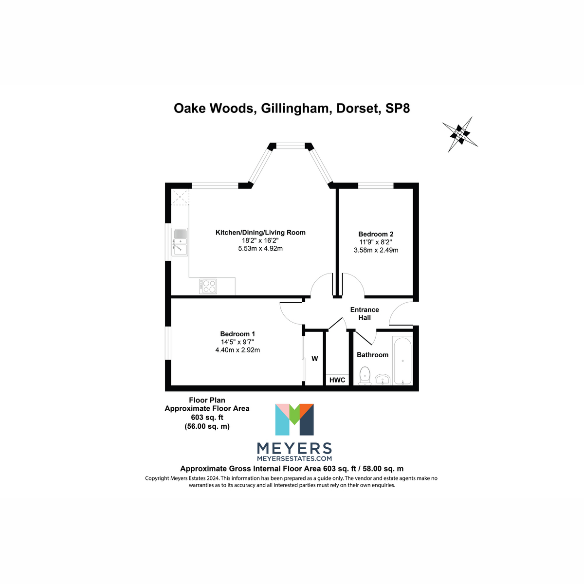 30, Oake Woods, Gillingham floorplan