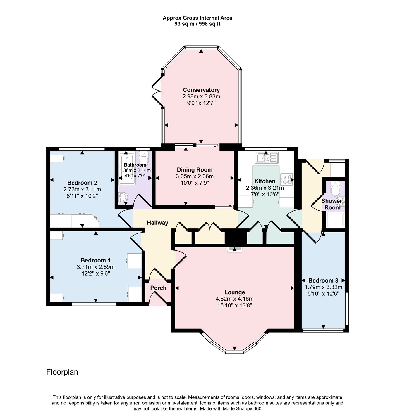 Polperro, Polperro, Keswick floorplan