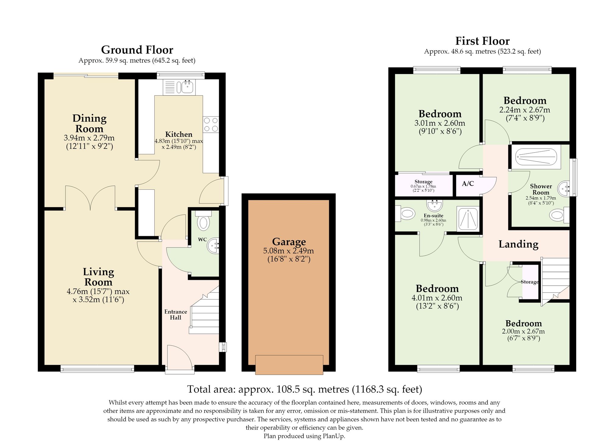 13 Appletree Lane, Diss floorplan
