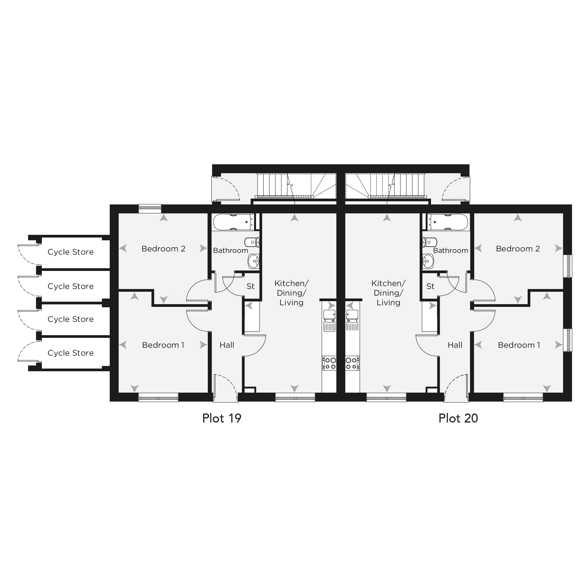 Leigh_Plot21, Swallow Crescent, Nottingham floorplan