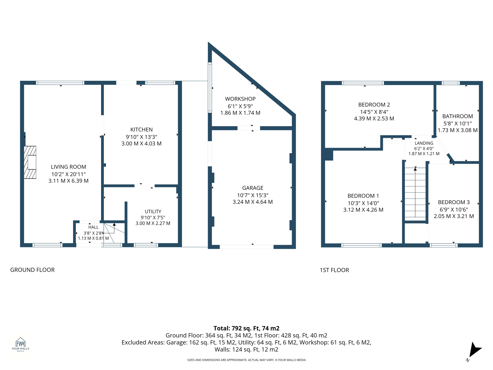 24, Castle Drive, Dundonald, KA2 floorplan