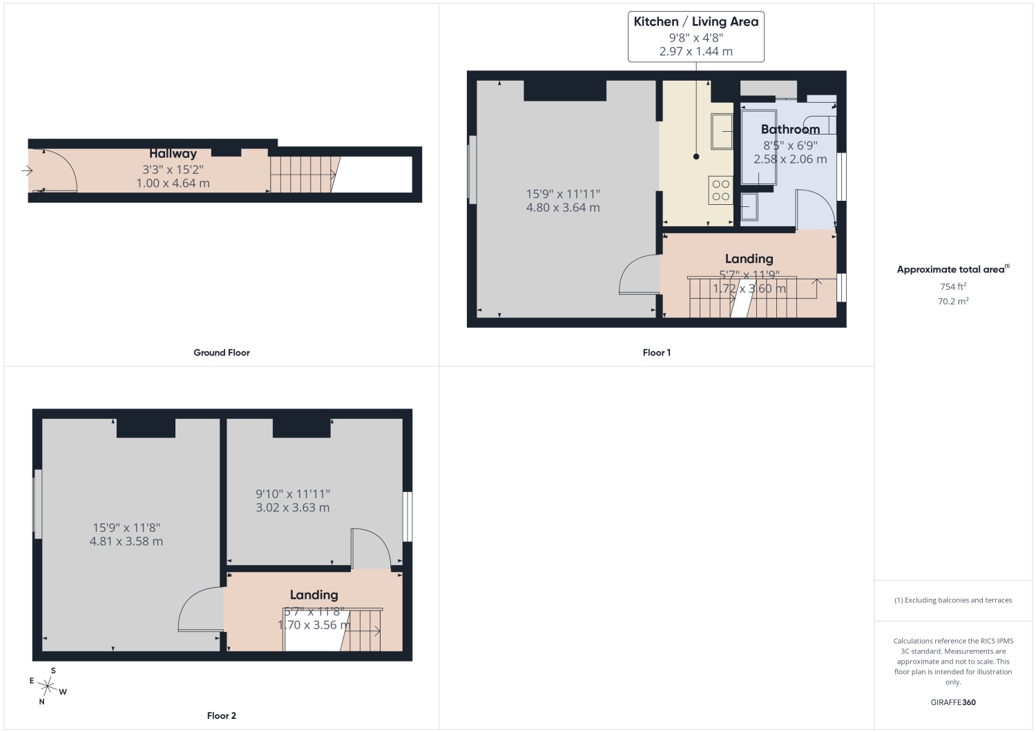 44A, High Street, Stonehouse floorplan