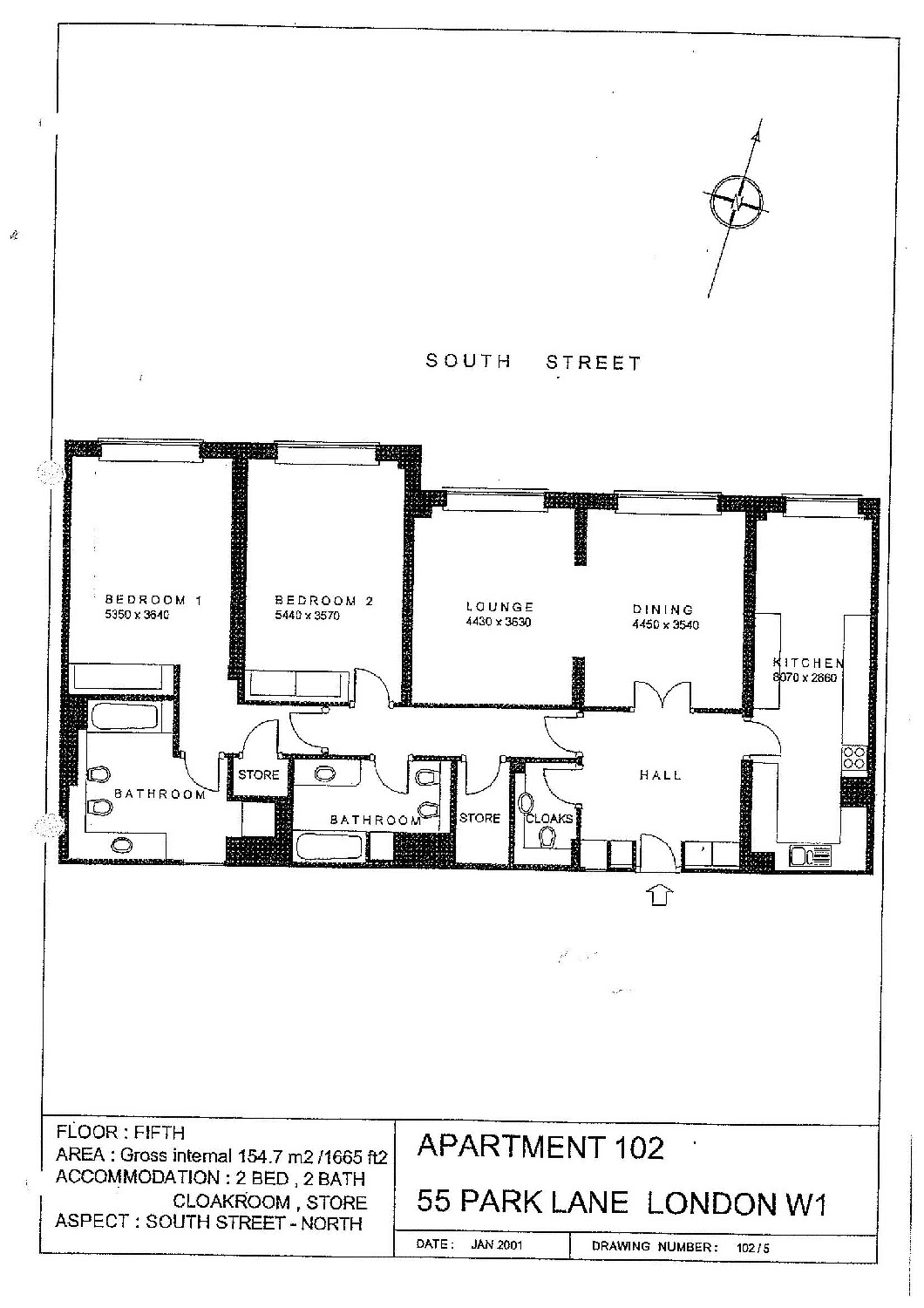 2 Bedrooms Flat to rent in Park Lane, Mayfair W1K