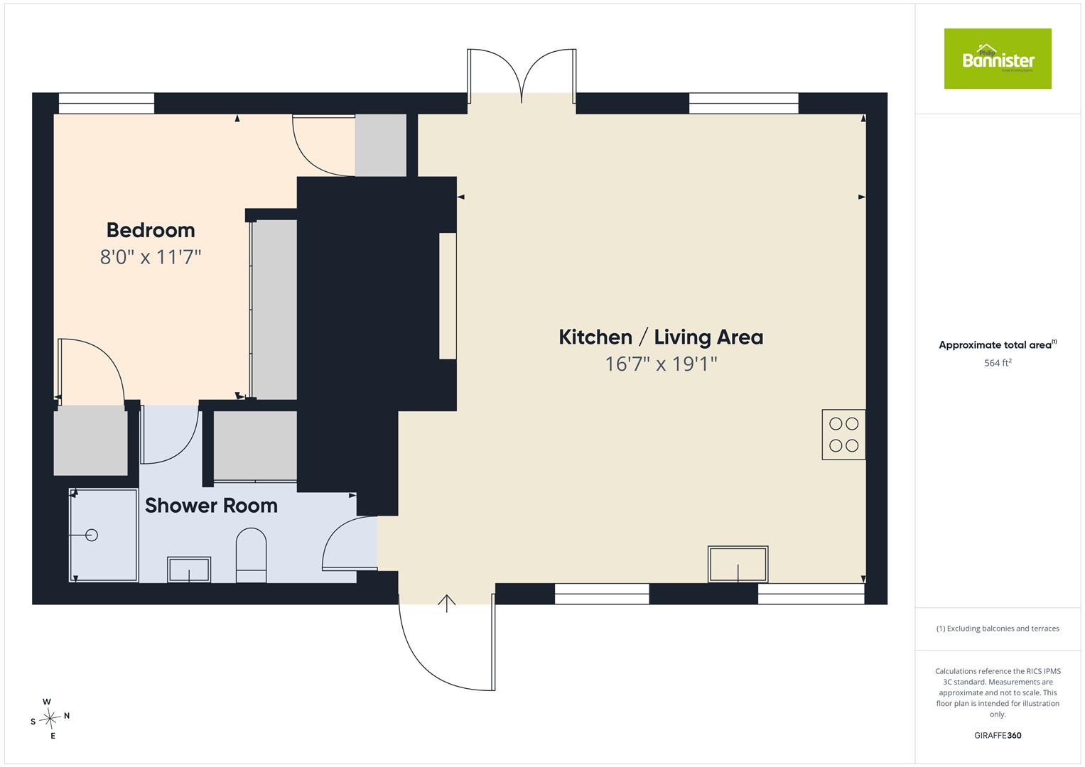 Apartment 1, Raywell House, Riplingham Road, Cottingham floorplan