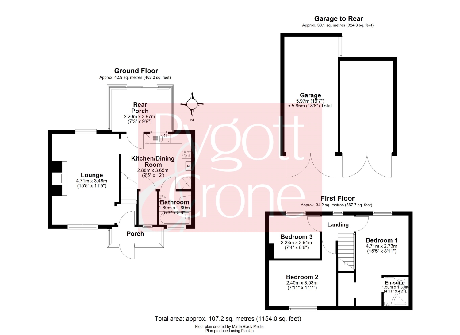 28, Albert Avenue, Spalding floorplan