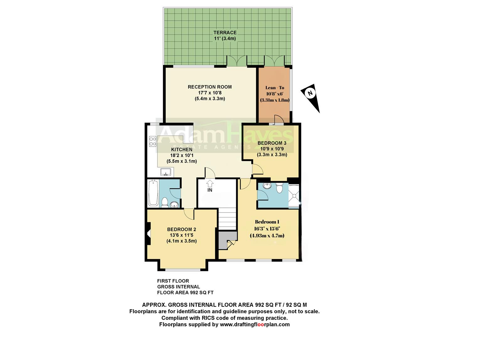 37C, Elm Park Road, London floorplan