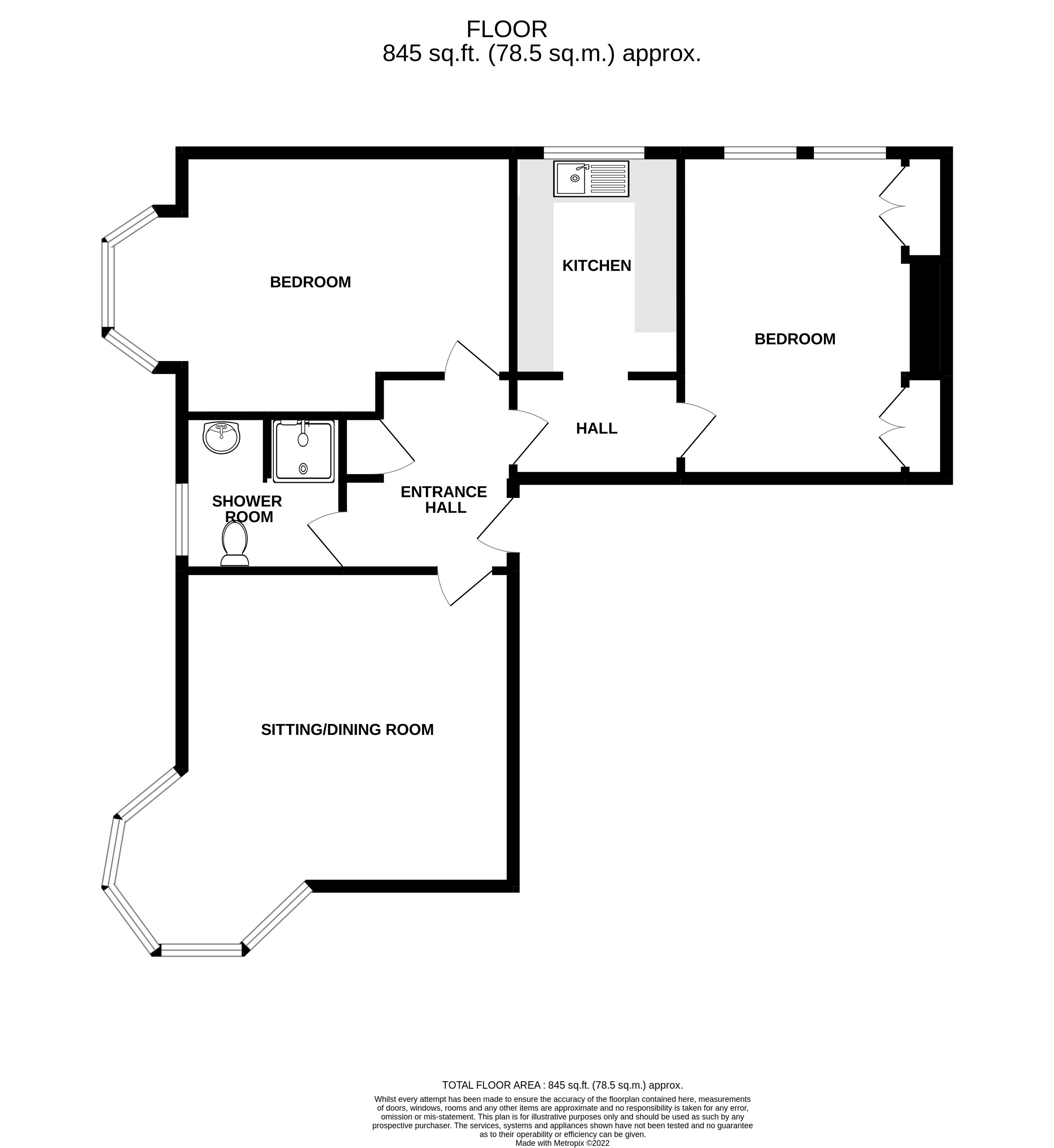 Denton Road, Eastbourne BN20, 2 bedroom flat for sale 64149899