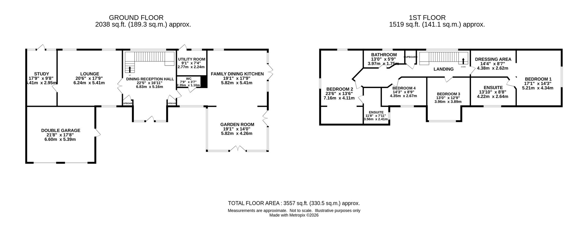 The Old Barn, Heawood Hall, Cheshire floorplan