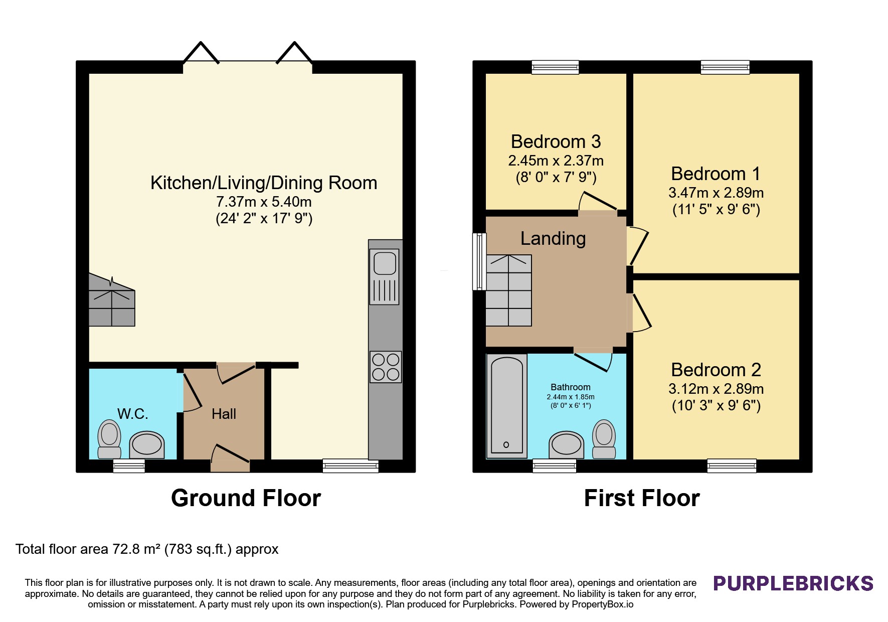 10, Lidgett View, Barnsley floorplan