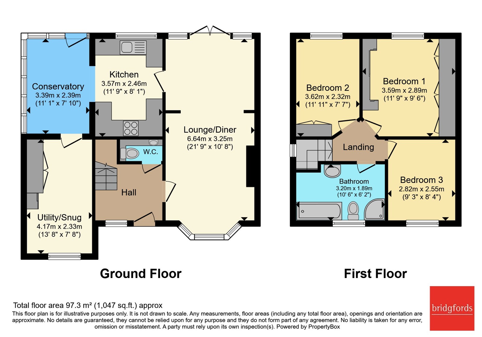 64, Park Road, Staffordshire floorplan