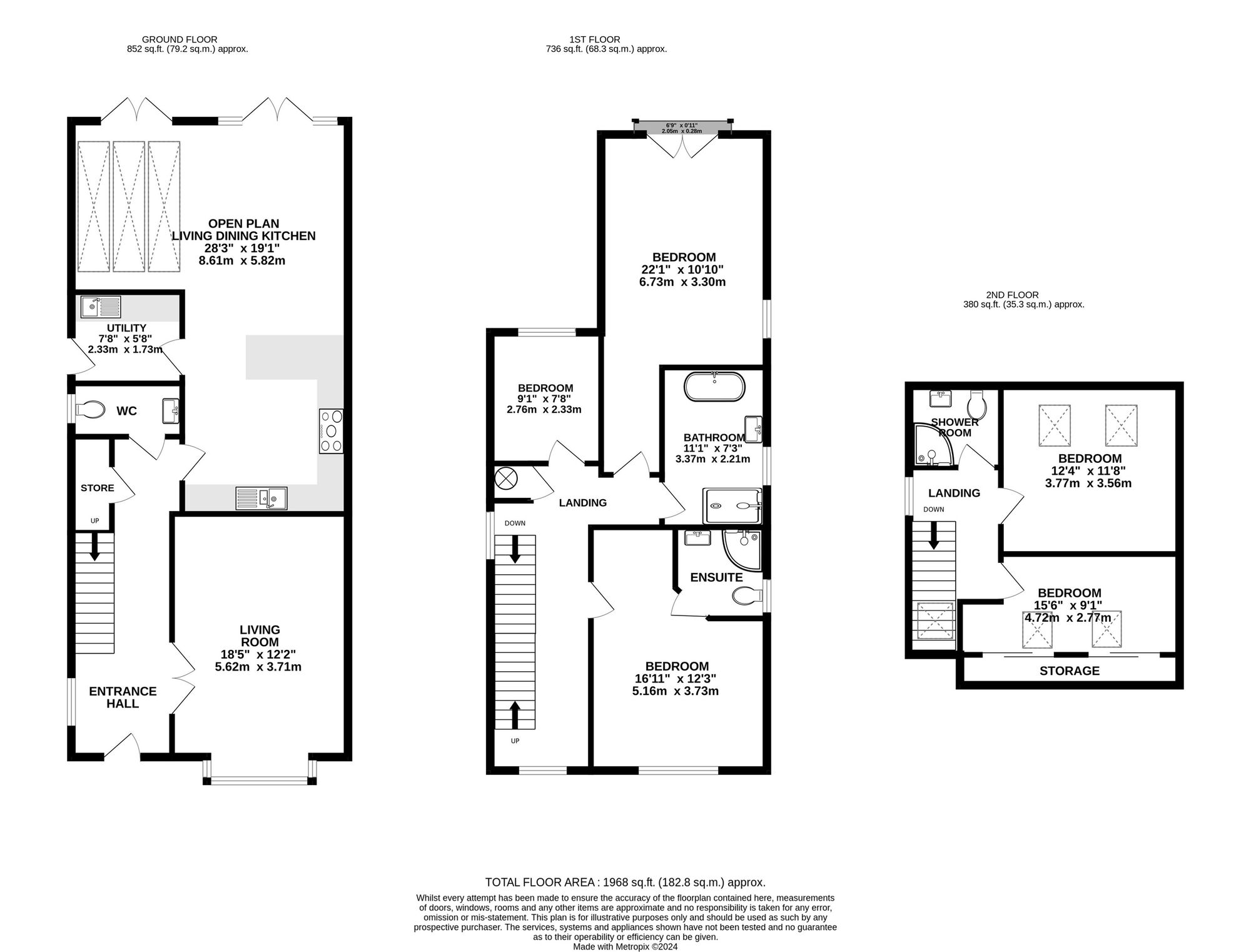 32a The Circuit, Wilmslow floorplan
