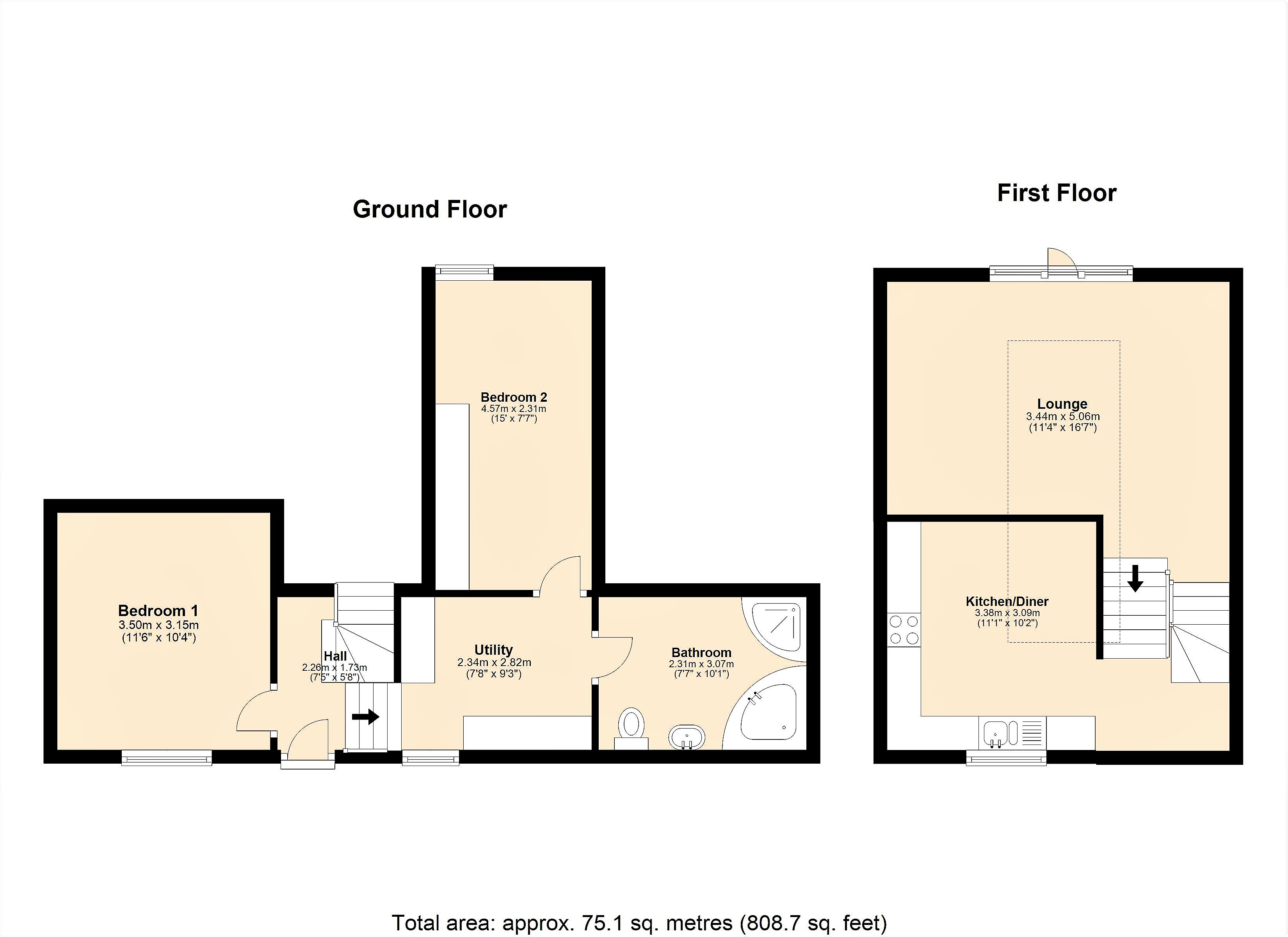 2 Bedrooms Maisonette for sale in Bramhall Road, Waterloo, Liverpool L22