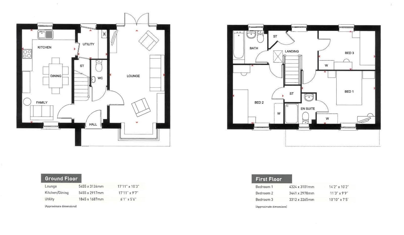 29, Parkland Drive, Ashford floorplan