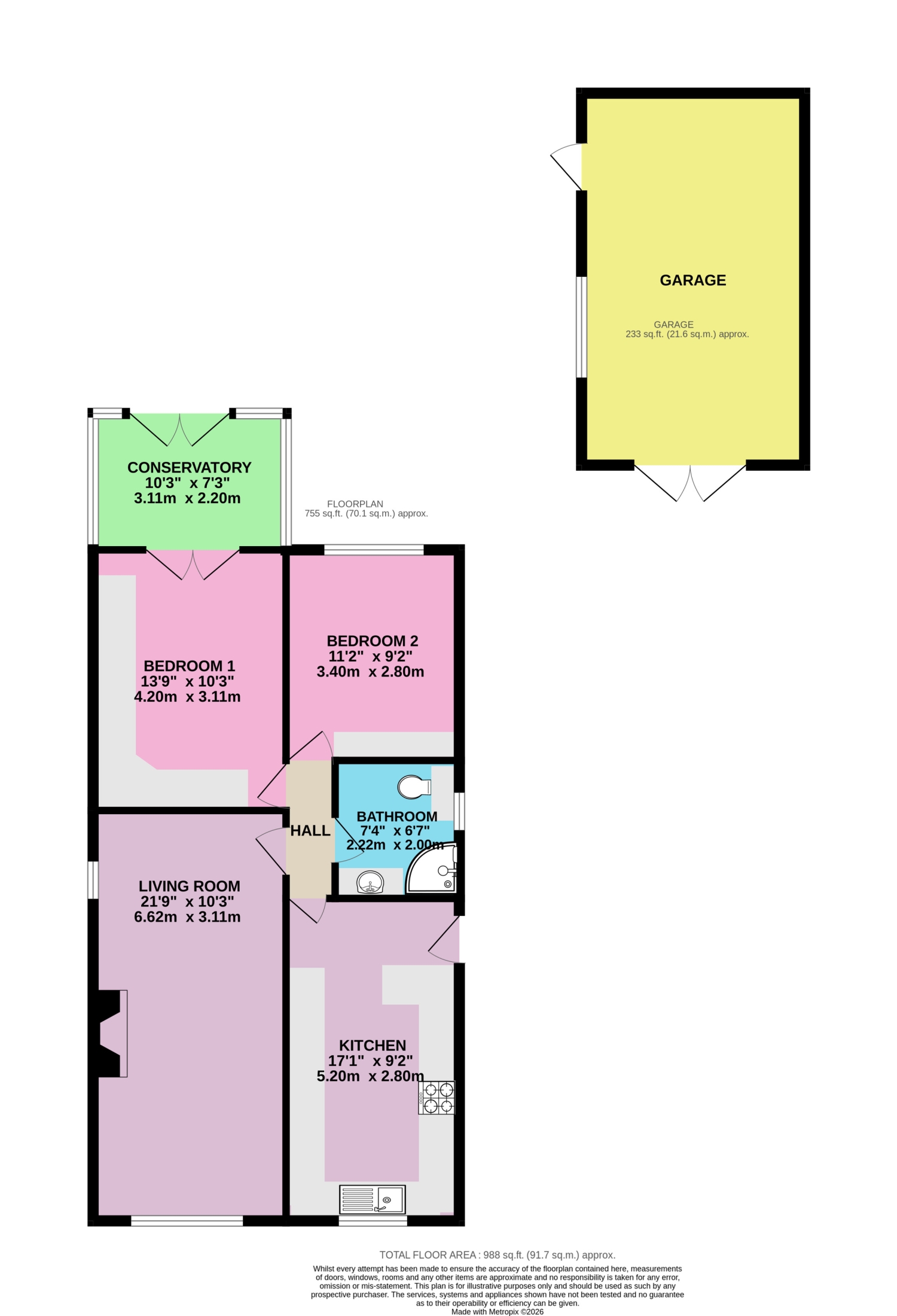 9, SYCAMORE ROAD, SELBY floorplan