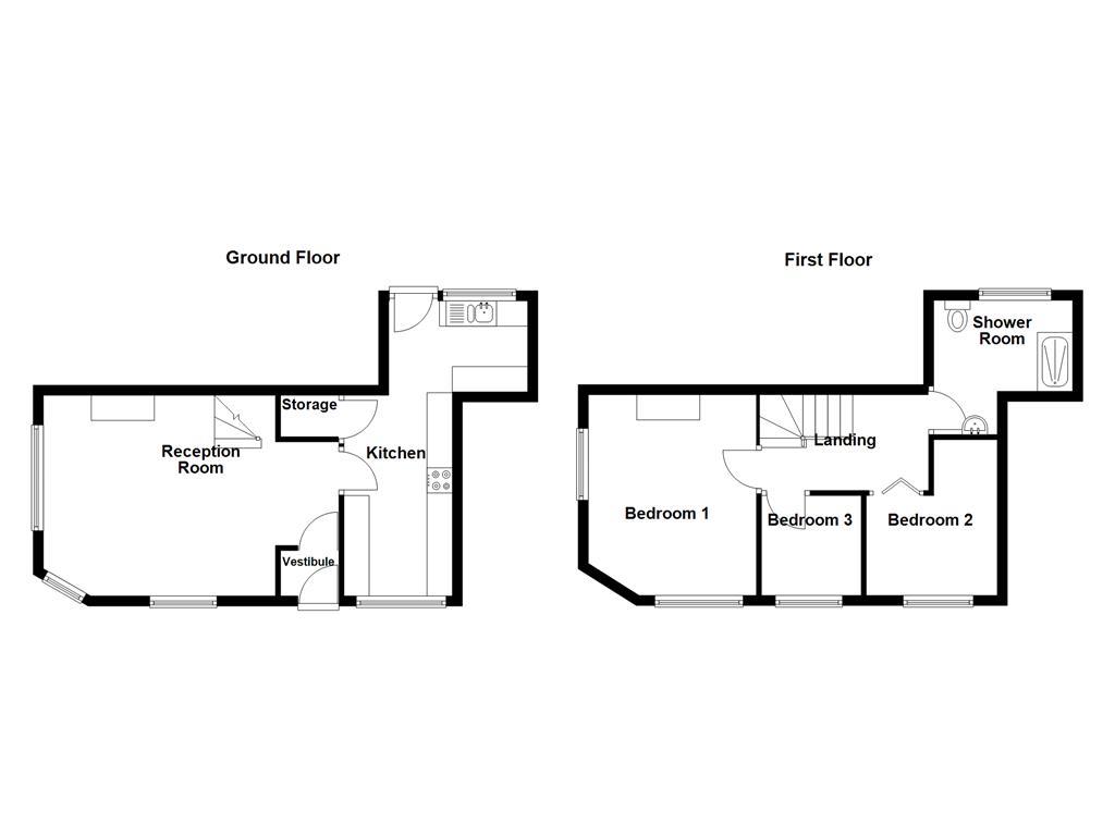 1, Bayley Street, Clayton Le Moors floorplan