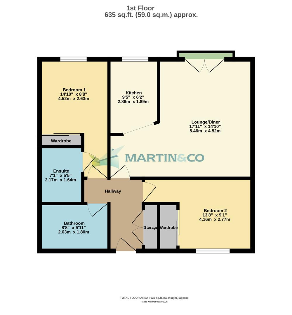10, Coopers Court, Northfleet floorplan