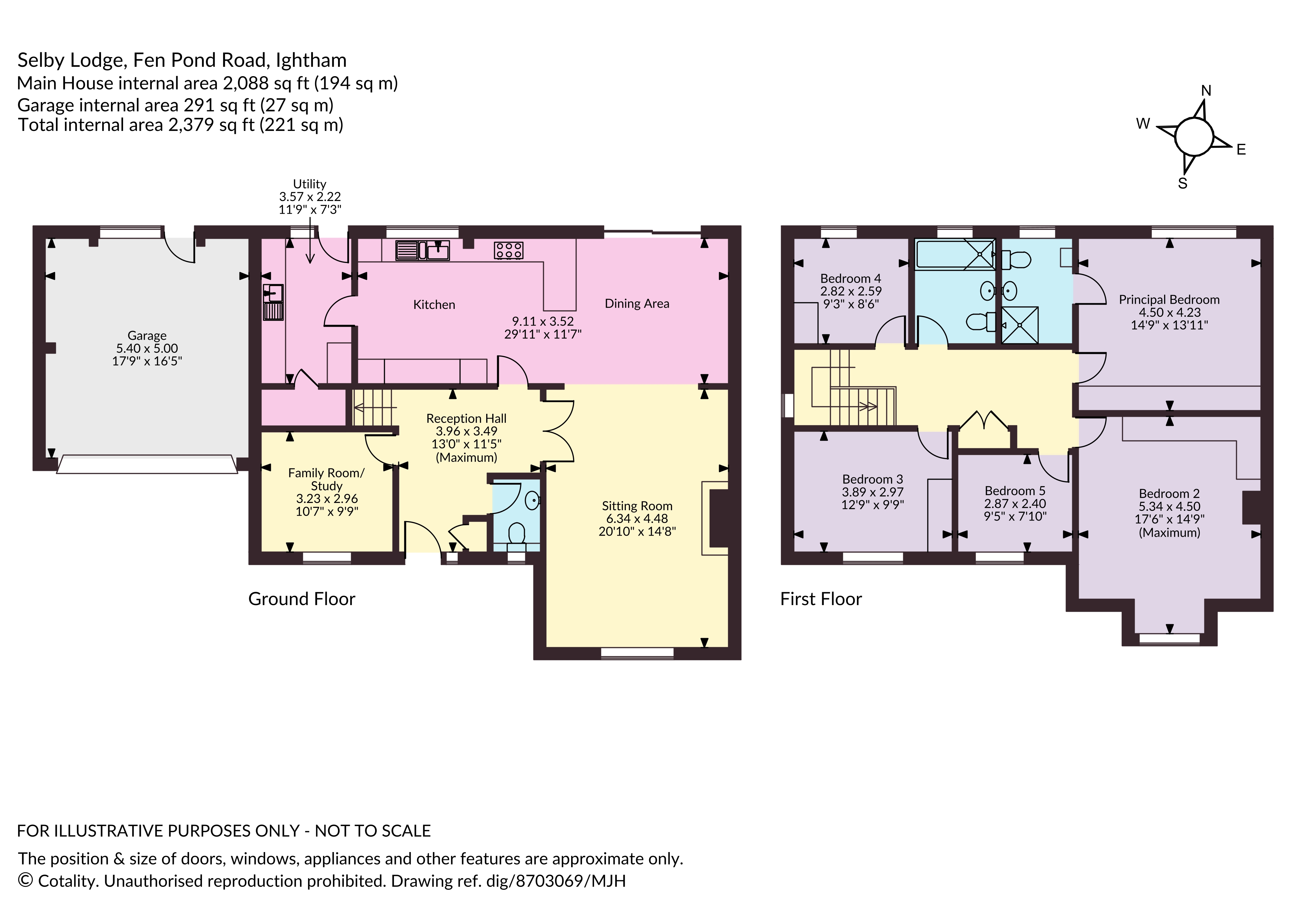 Selby Lodge,, Fen Pond Road, Sevenoaks floorplan