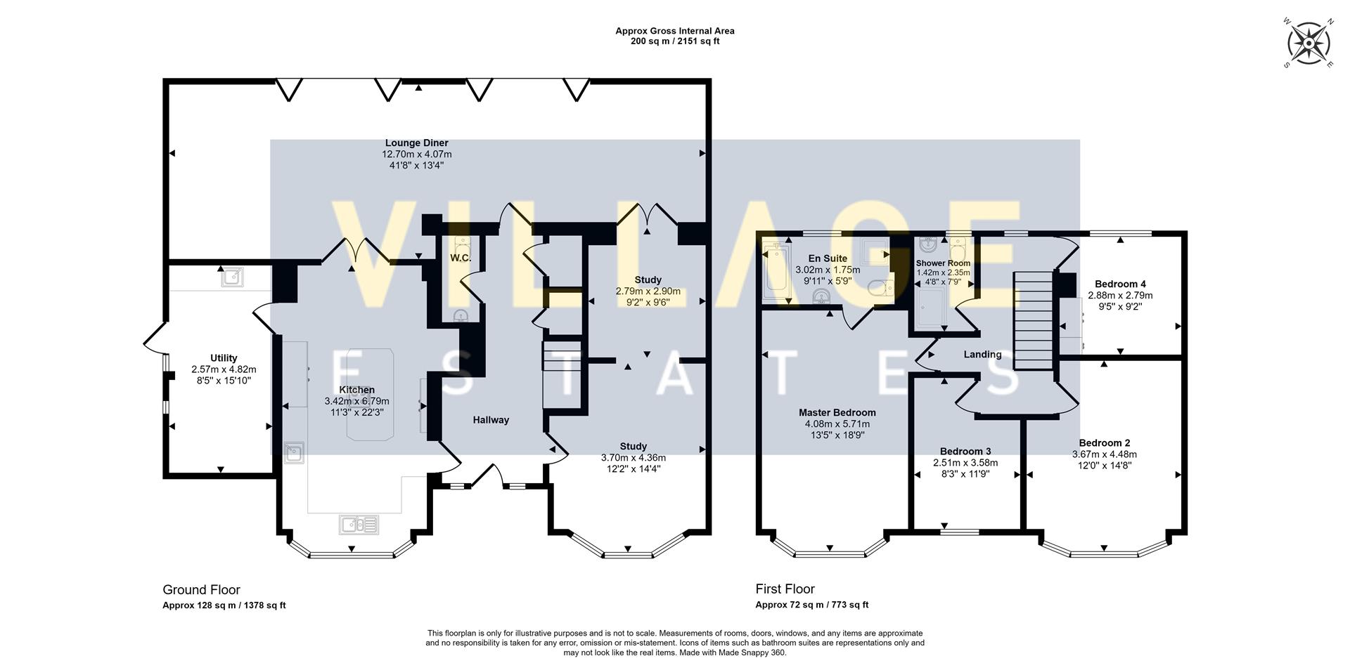 5, Orchard Close, Borehamwood floorplan