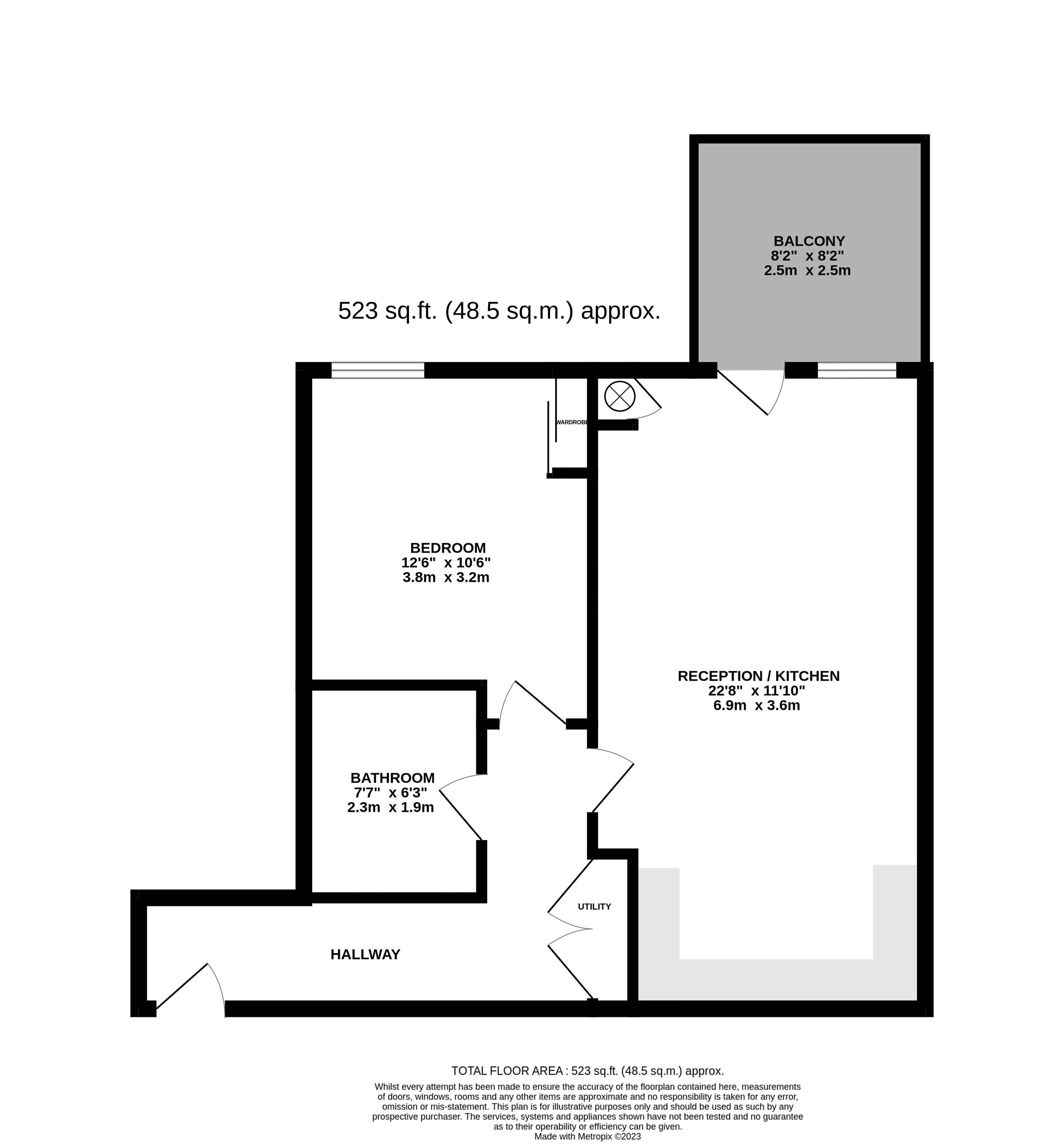 9J Twist House, Grange Road, London floorplan