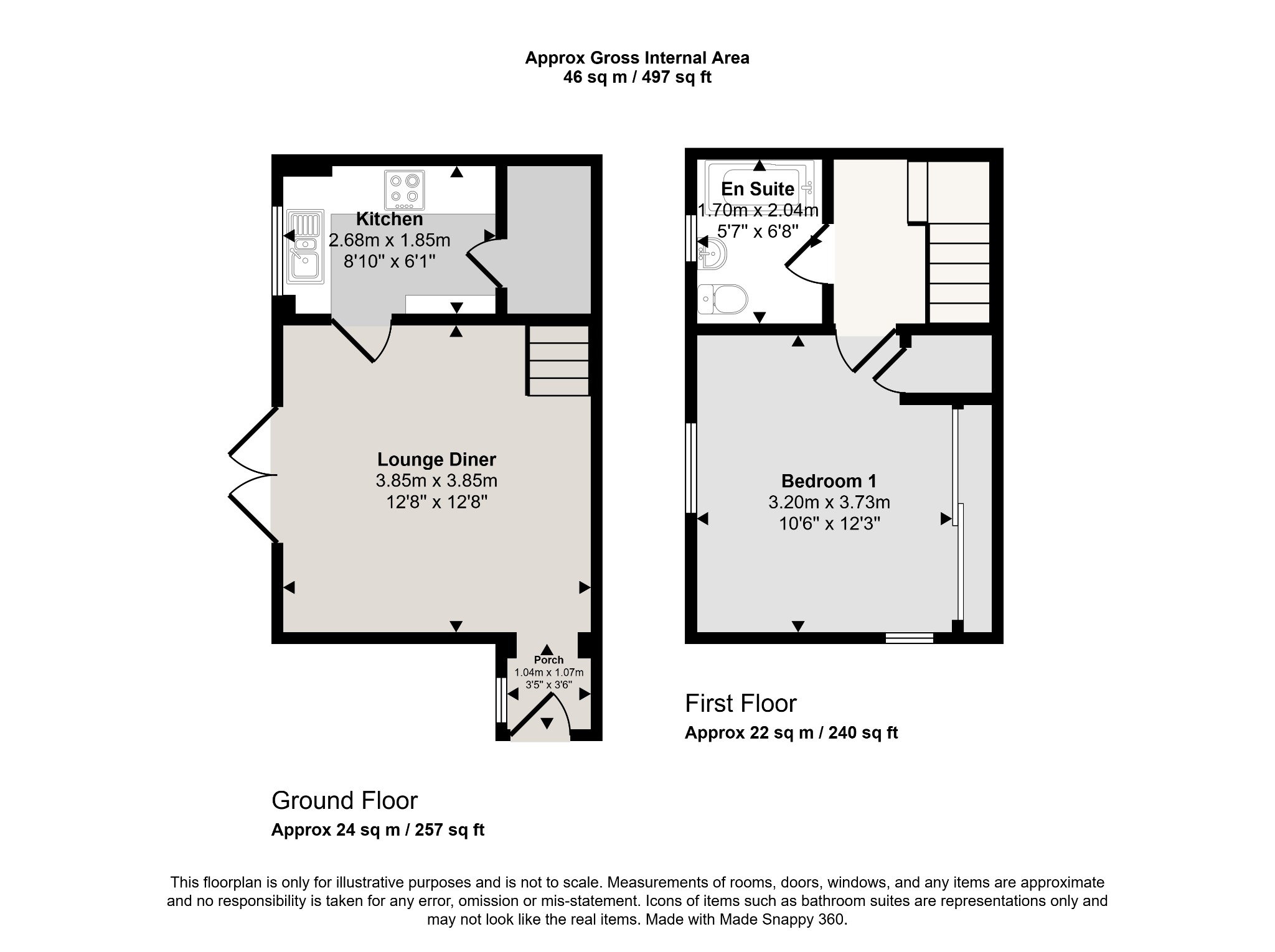 11, Orchid Close, Cardiff floorplan
