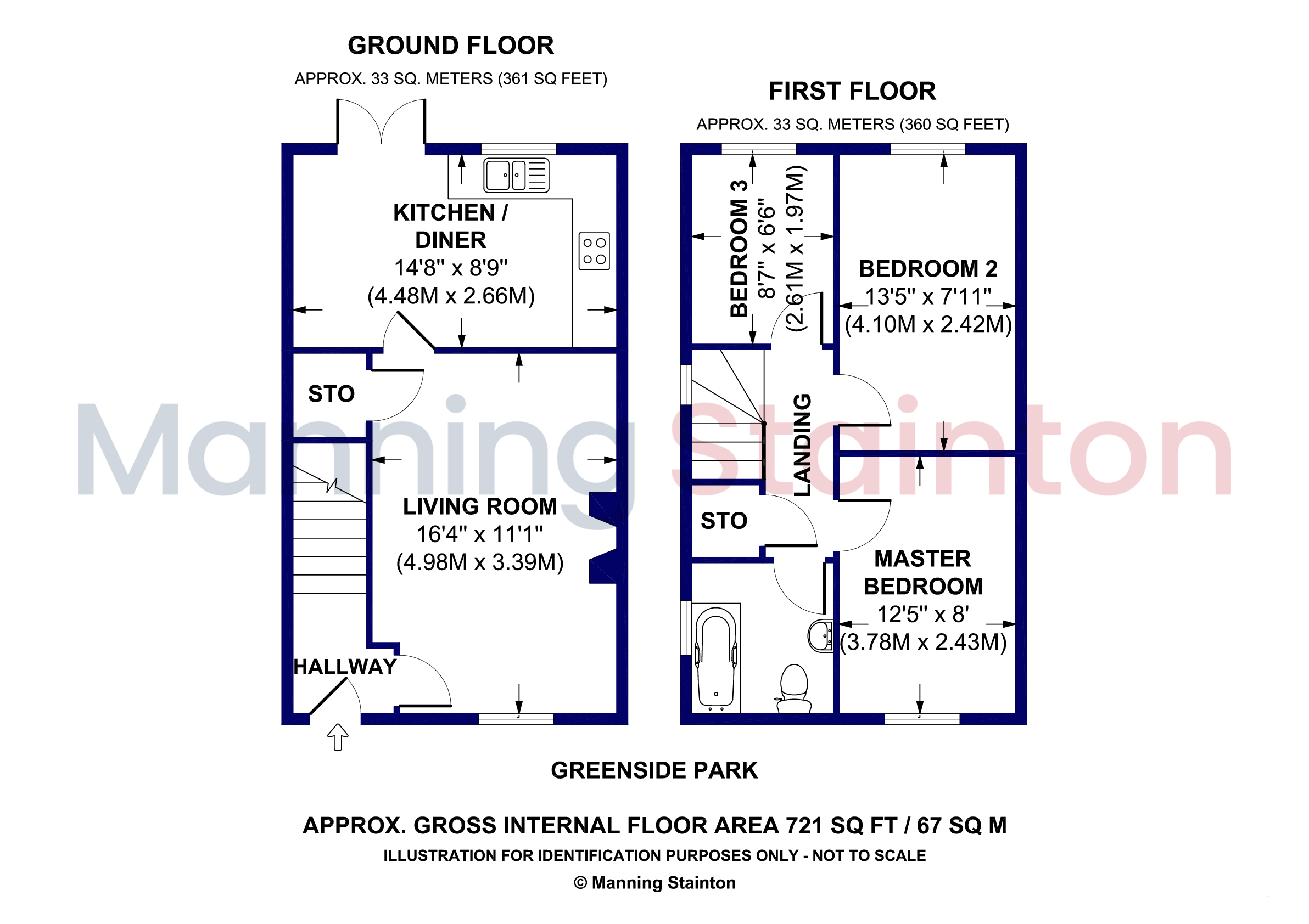 29, Greenside Park, Wakefield floorplan