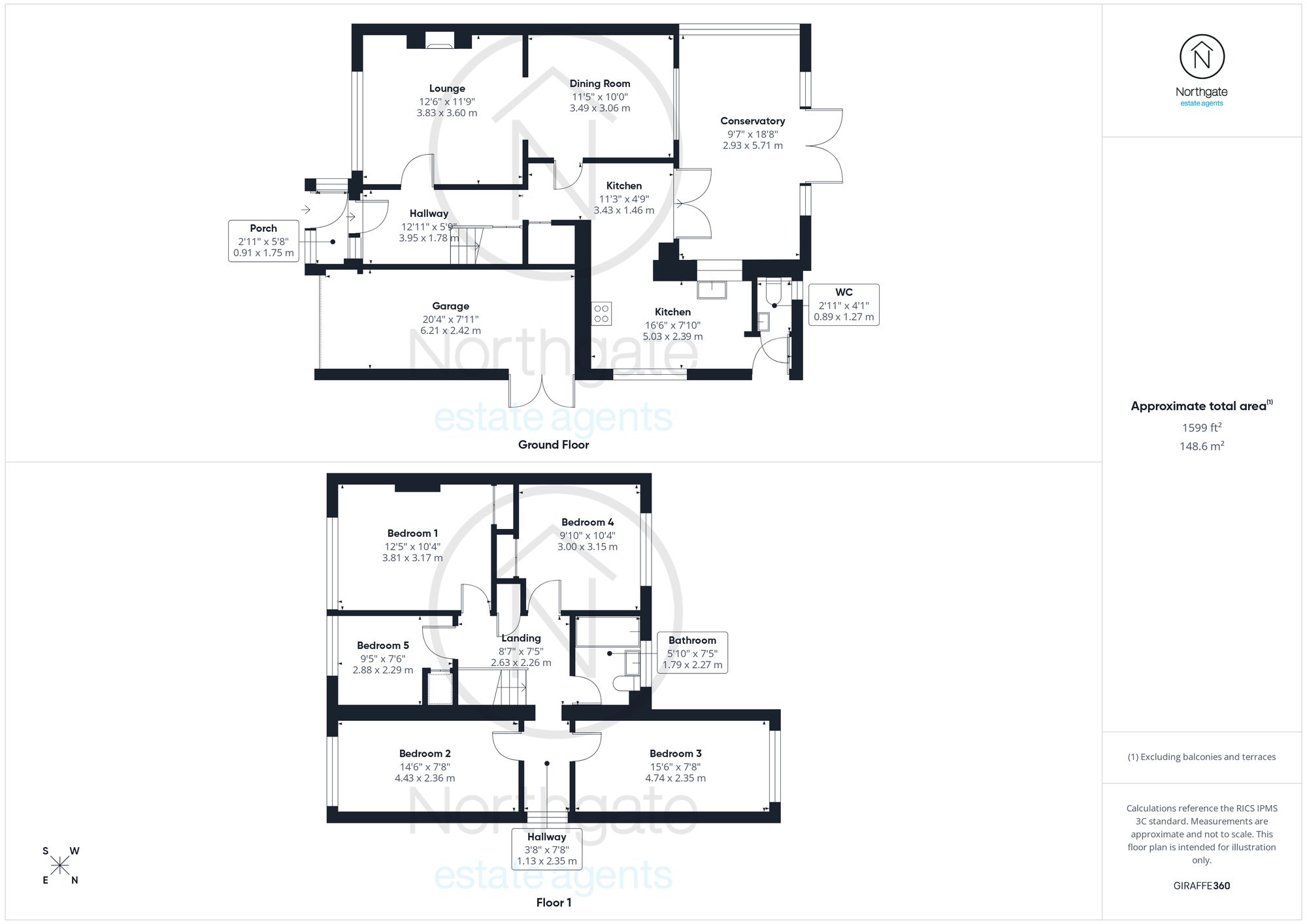 39 Pinewood Crescent, Newton Aycliffe floorplan