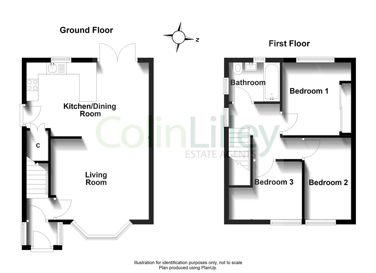 90, Highfield Drive, South Shields floorplan