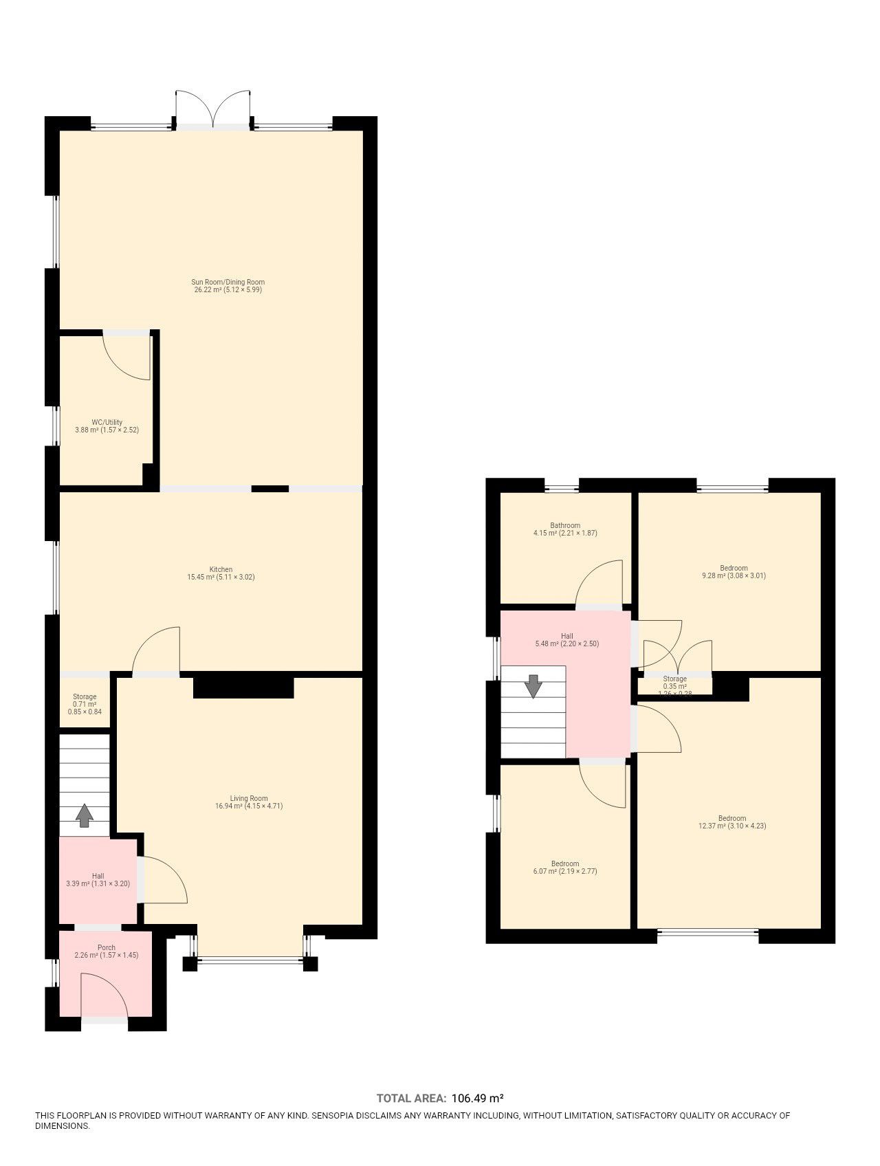 19, Rosemary Road, Rotherham floorplan