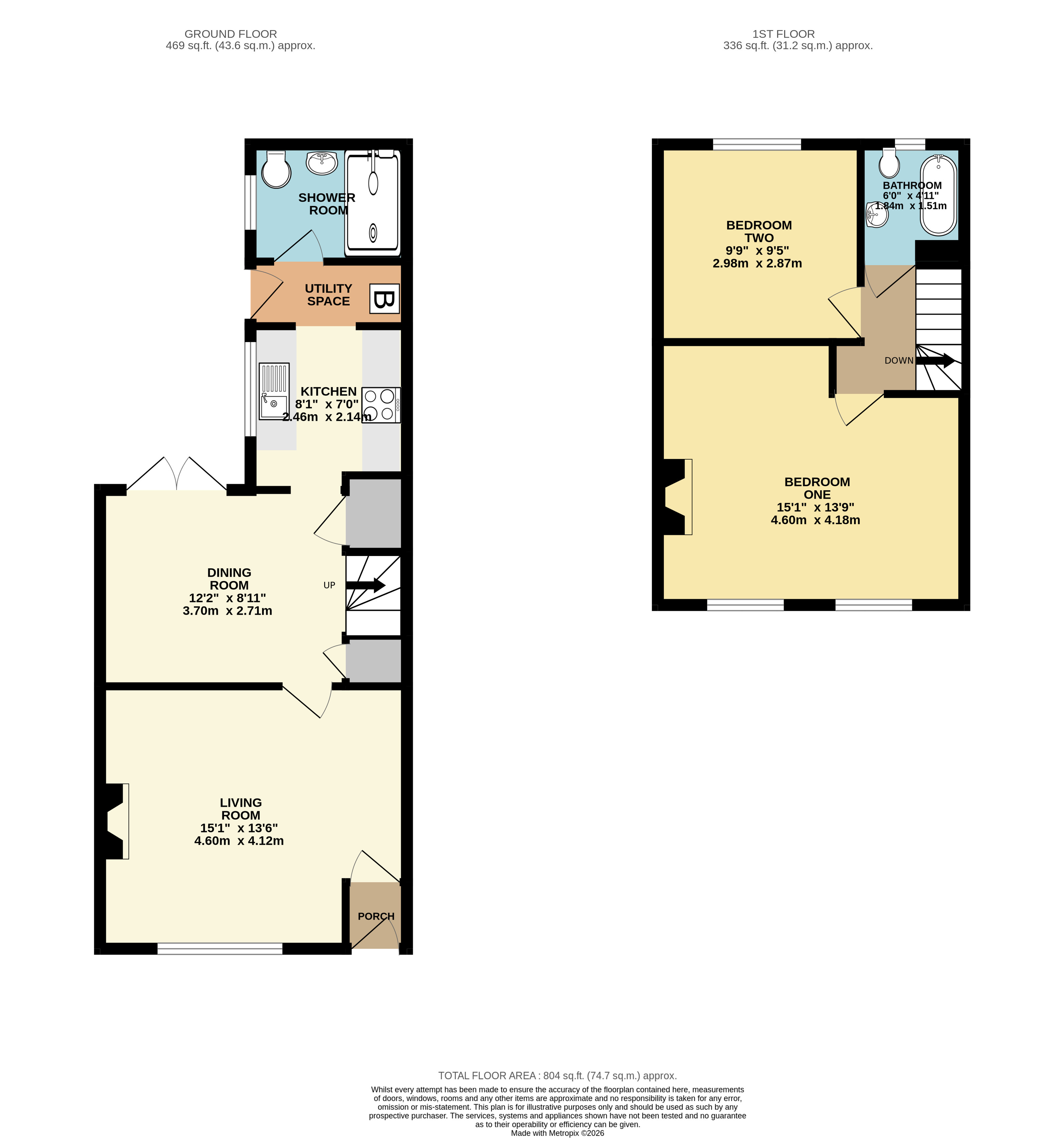 10, Bemrose Avenue, Altrincham floorplan