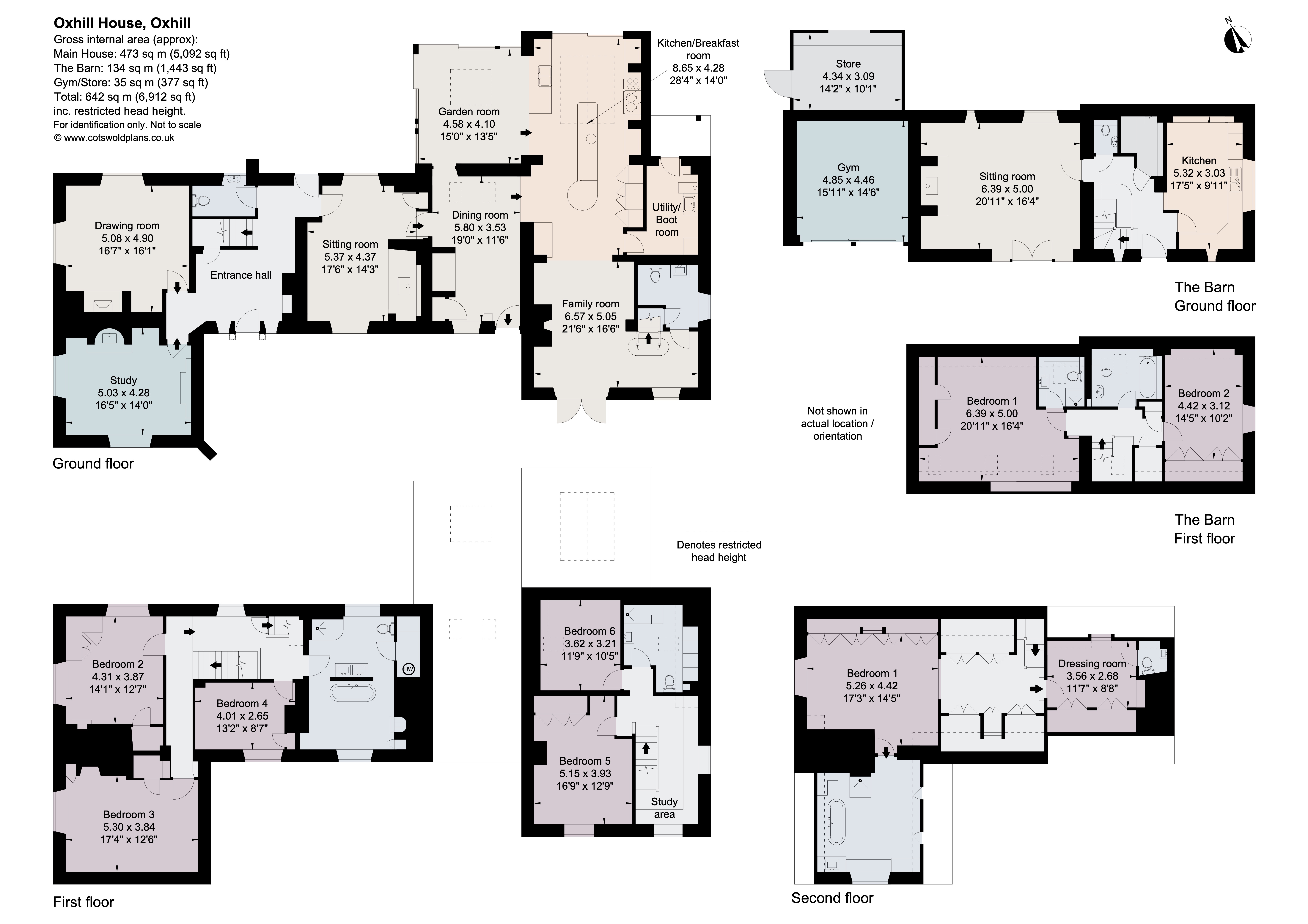 Oxhill House,, Main Street, Warwick floorplan