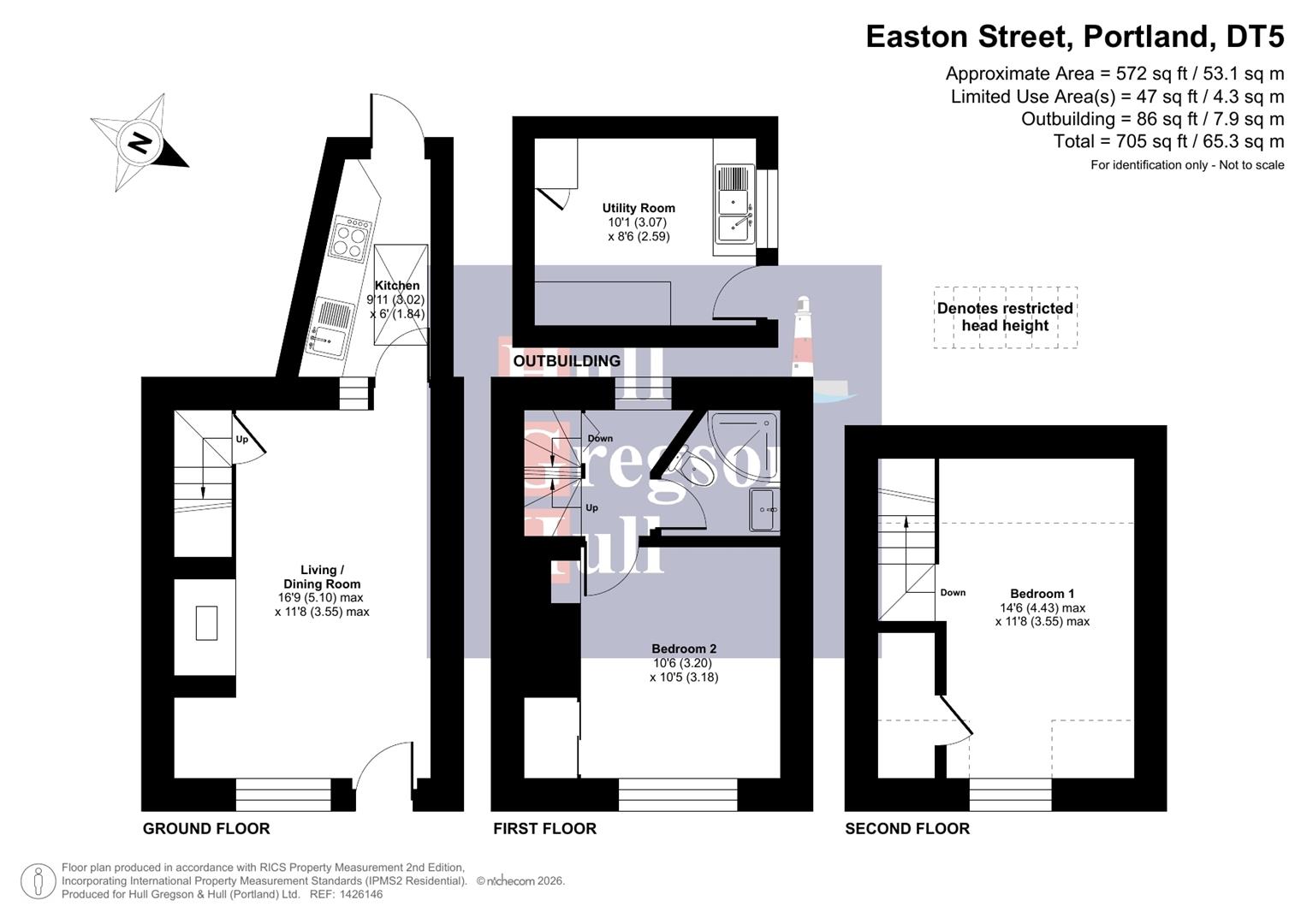 41, Easton Street, Portland floorplan