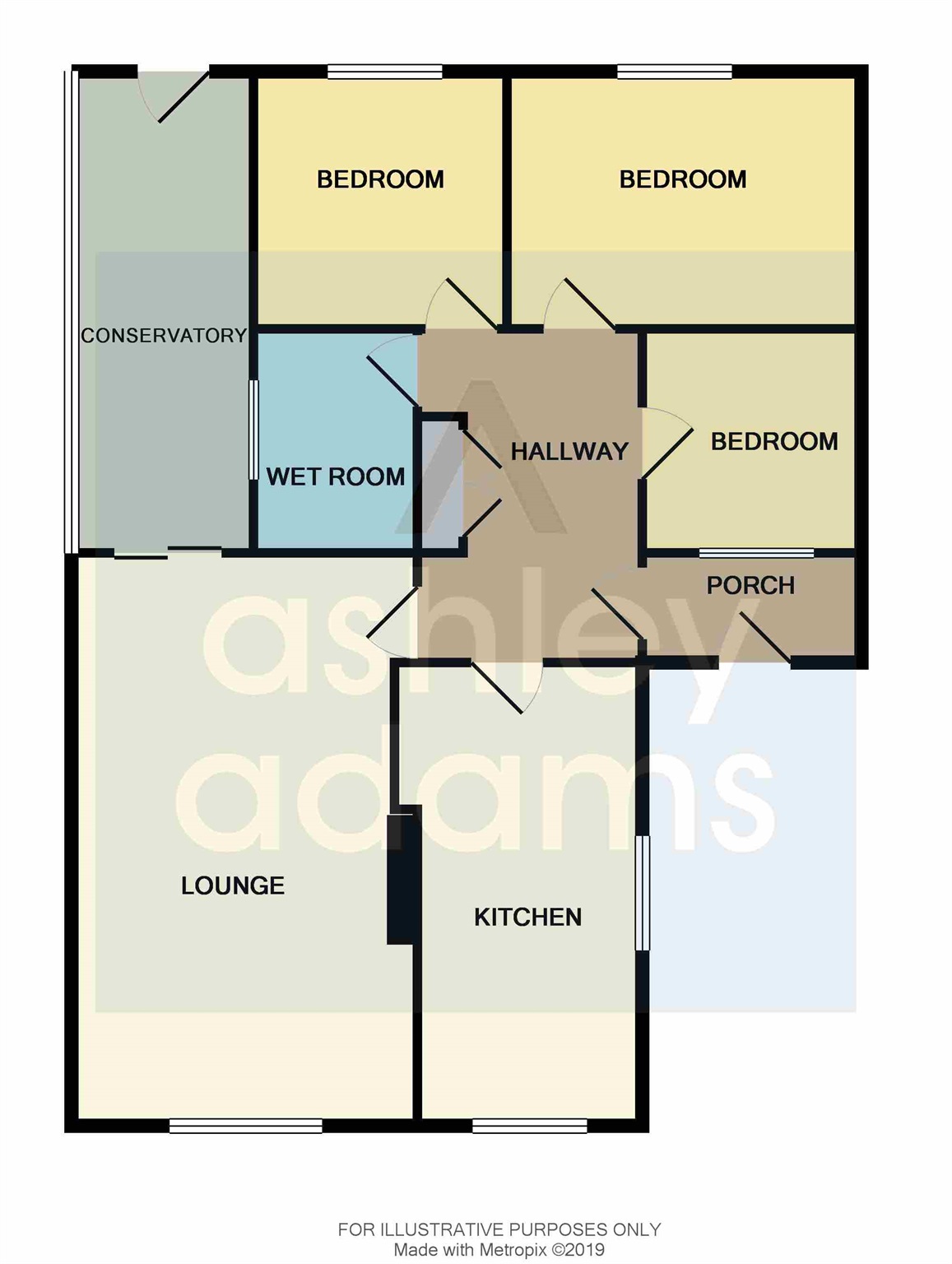 3 Bedrooms Detached bungalow for sale in Carron Close, Sinfin, Derby DE24