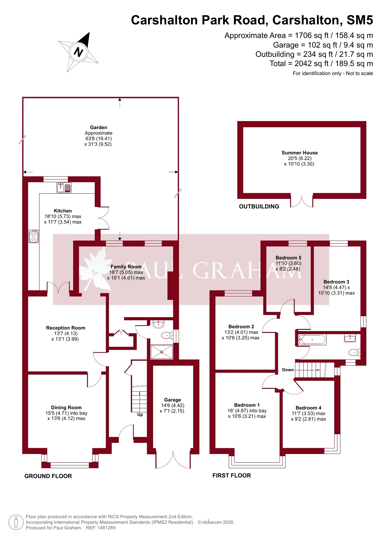 66, Carshalton Park Road, Carshalton floorplan