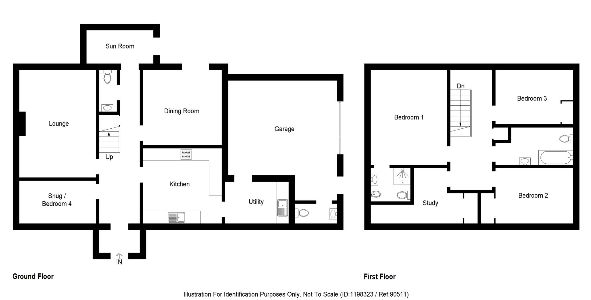 9 Culconich, Lios Nan Oran, Achnasheen floorplan