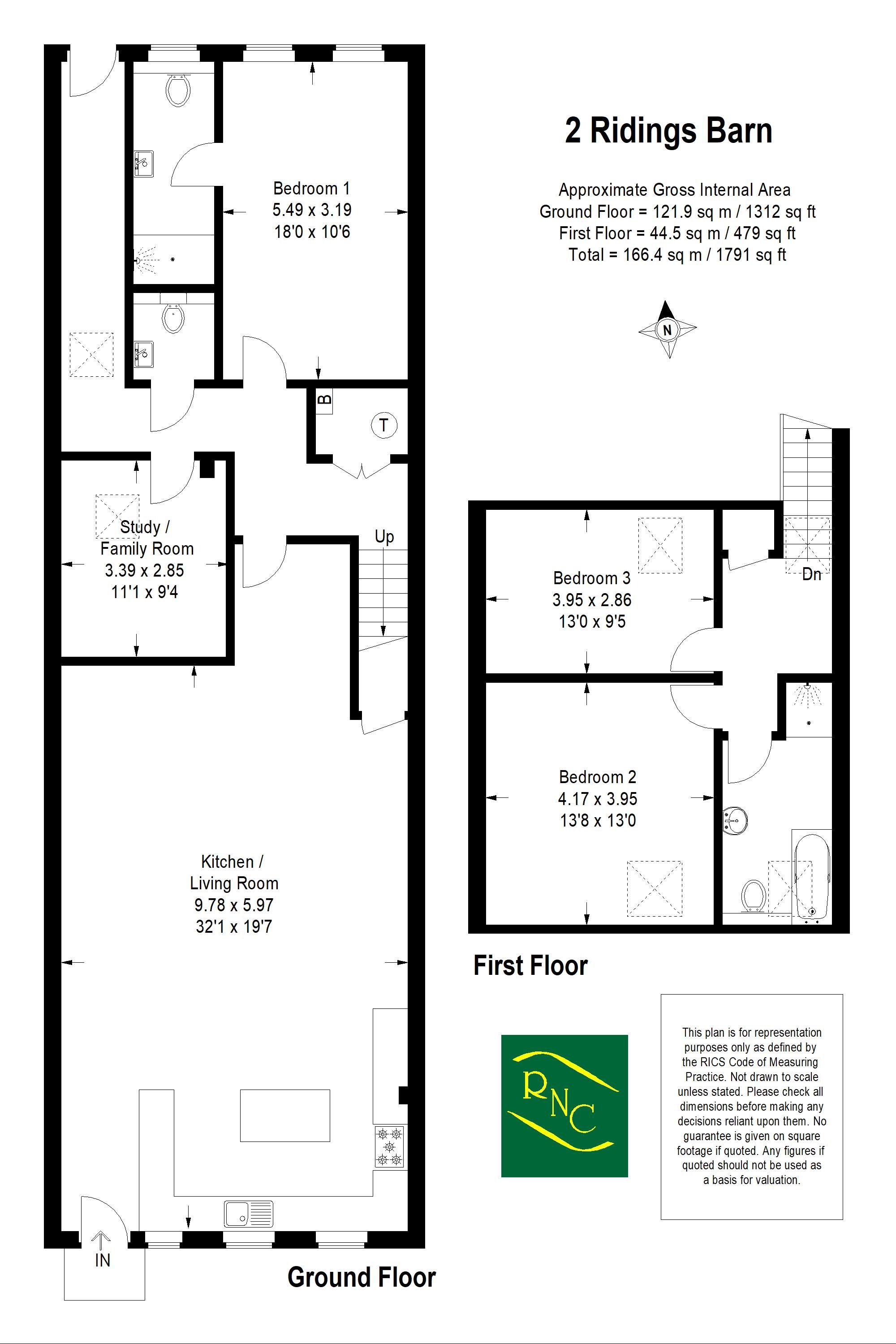 2 Ridings Barn Loxwood Road, Cranleigh floorplan