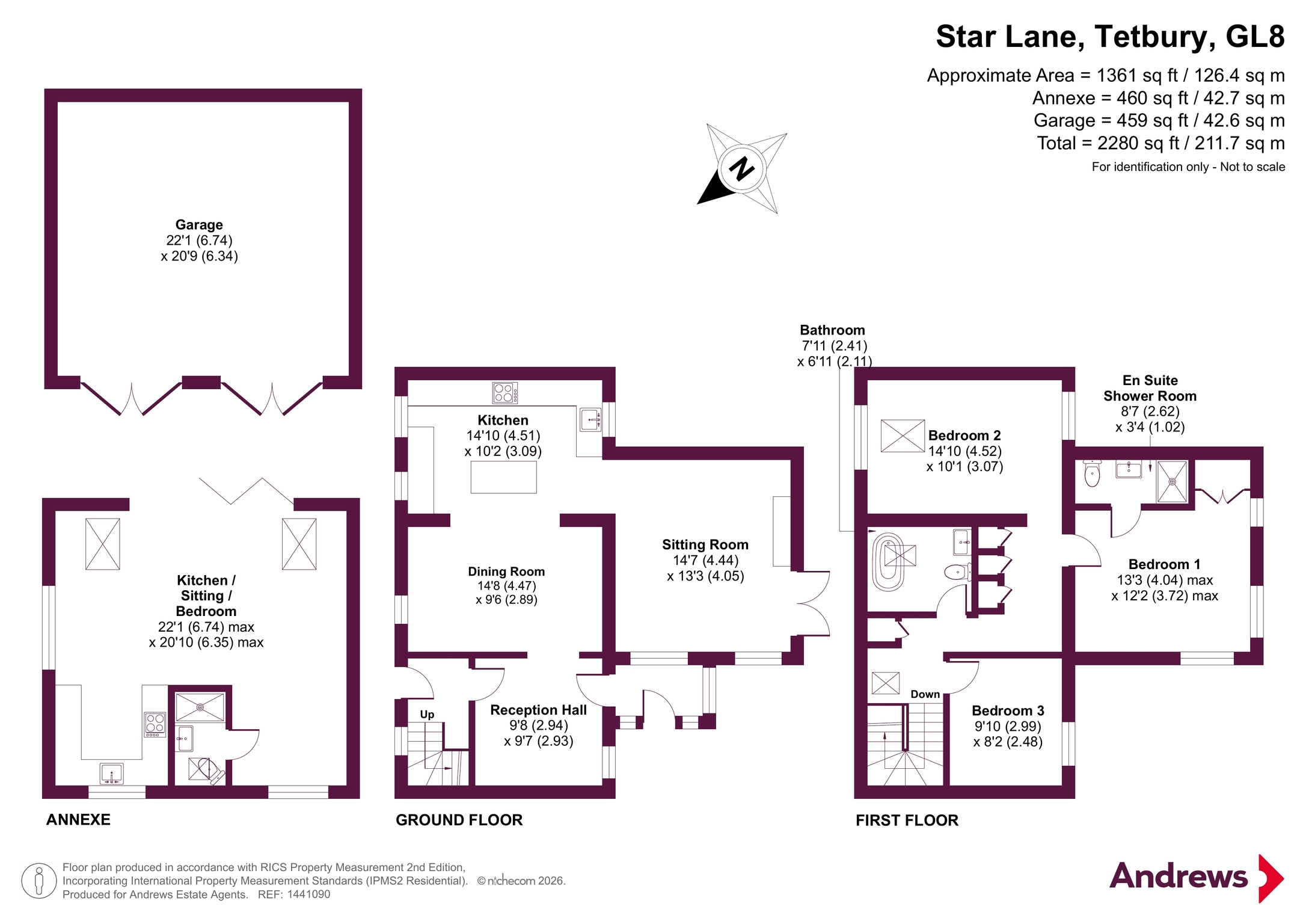 18, Star Lane, Tetbury floorplan