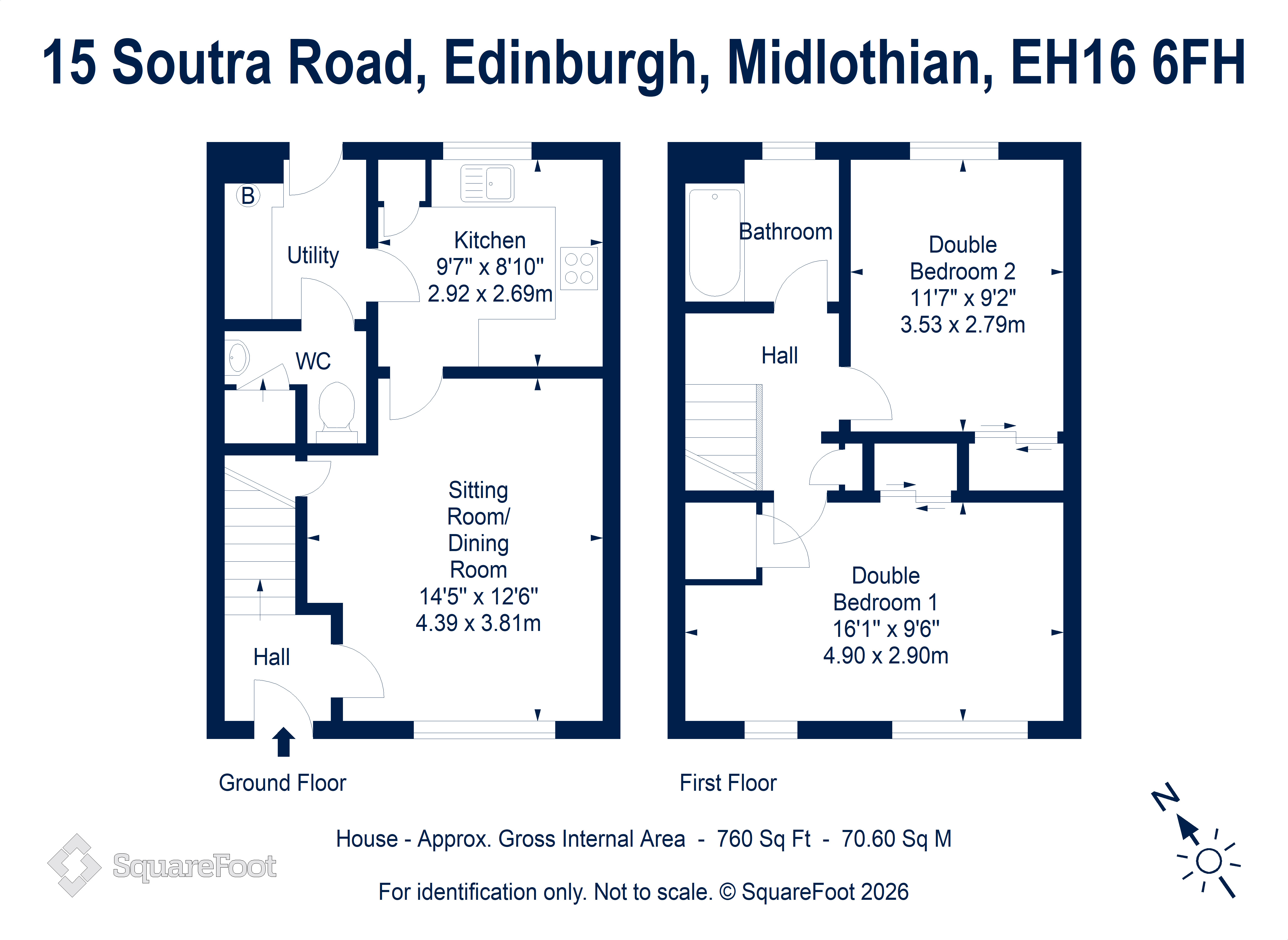 15, Soutra Road, Edinburgh floorplan