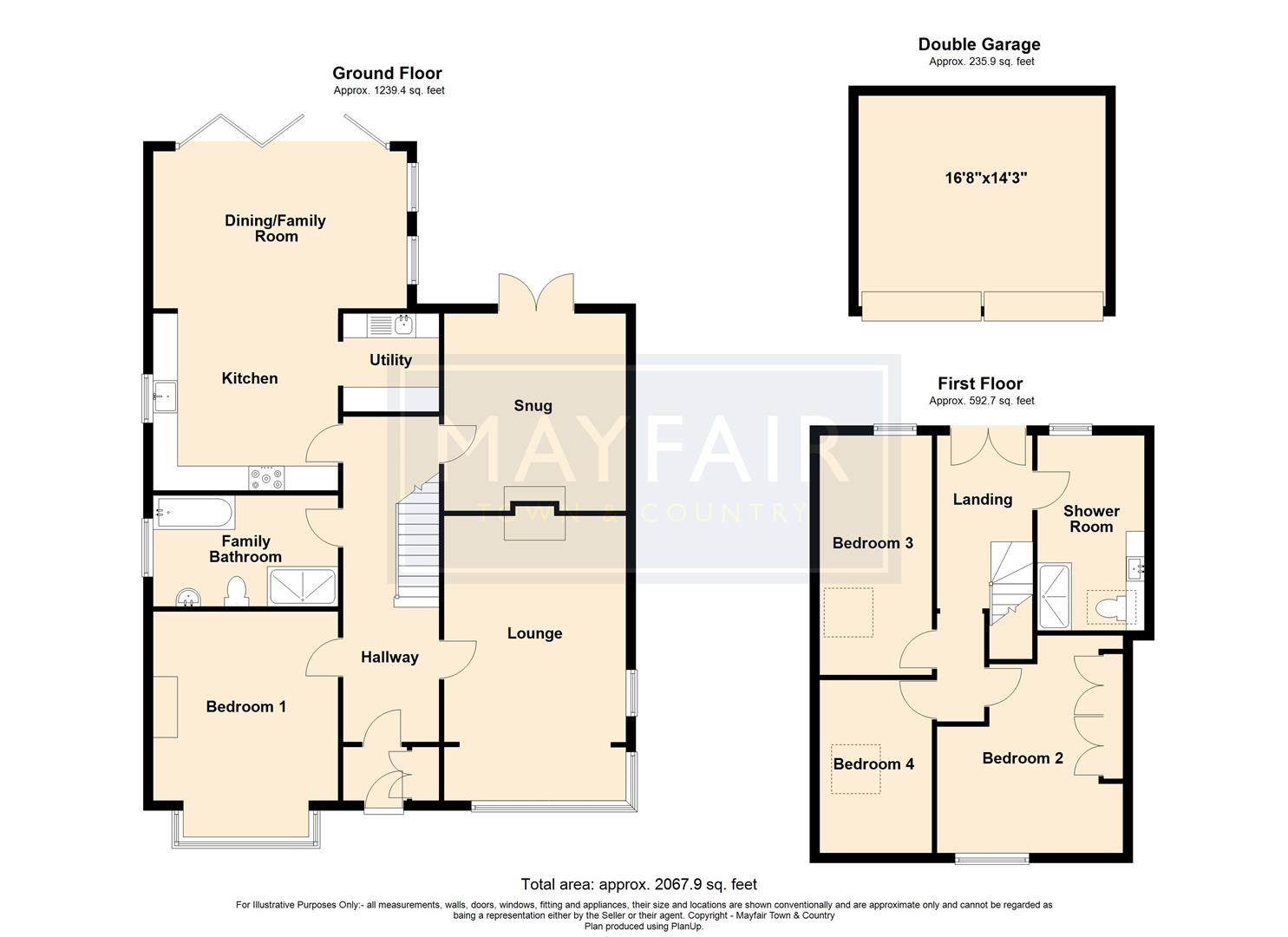 34, Durbin Park Road, Clevedon floorplan