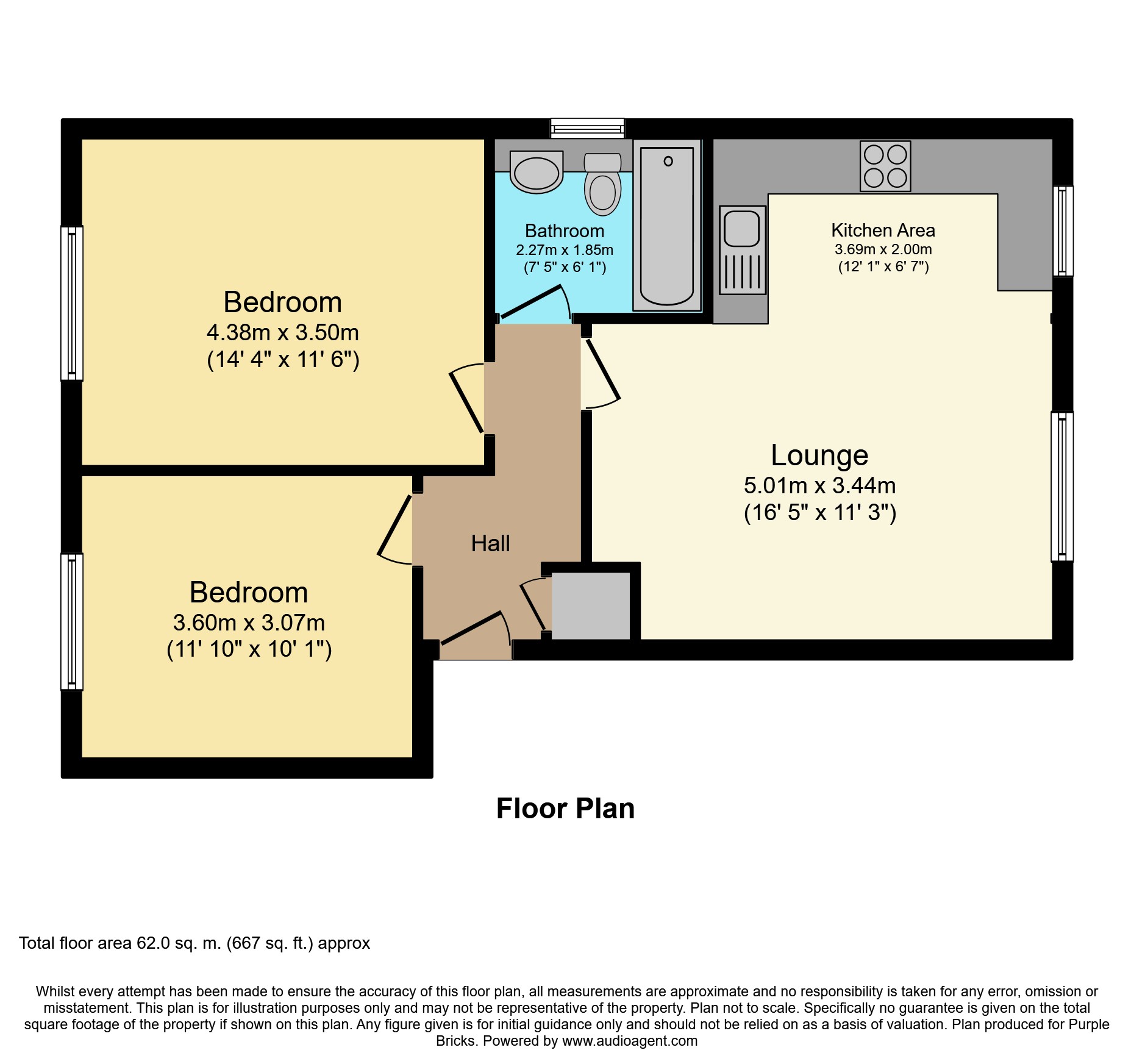 2 Bedrooms Flat for sale in Belmont Road, Erith DA8